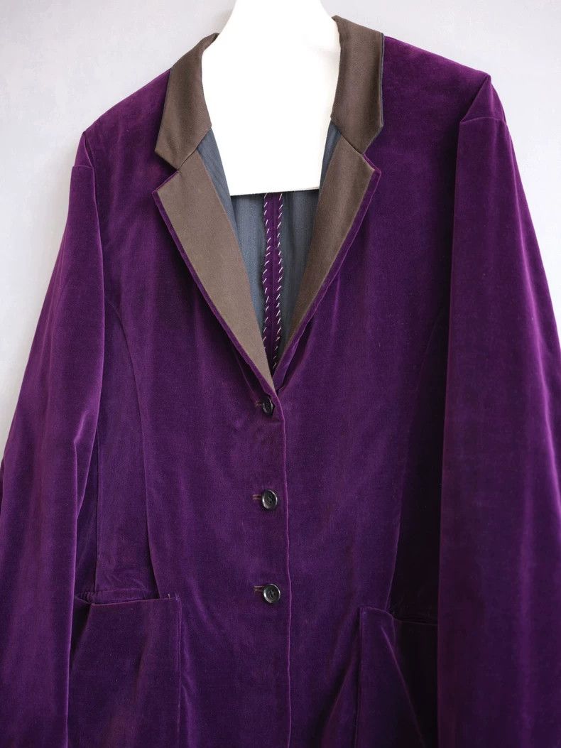 Yohji Yamamoto Yohji Yamamoto97SS reversible velour jacket 2503-Nextarrow Size US S / EU 44-46 / 1 - 5 Thumbnail