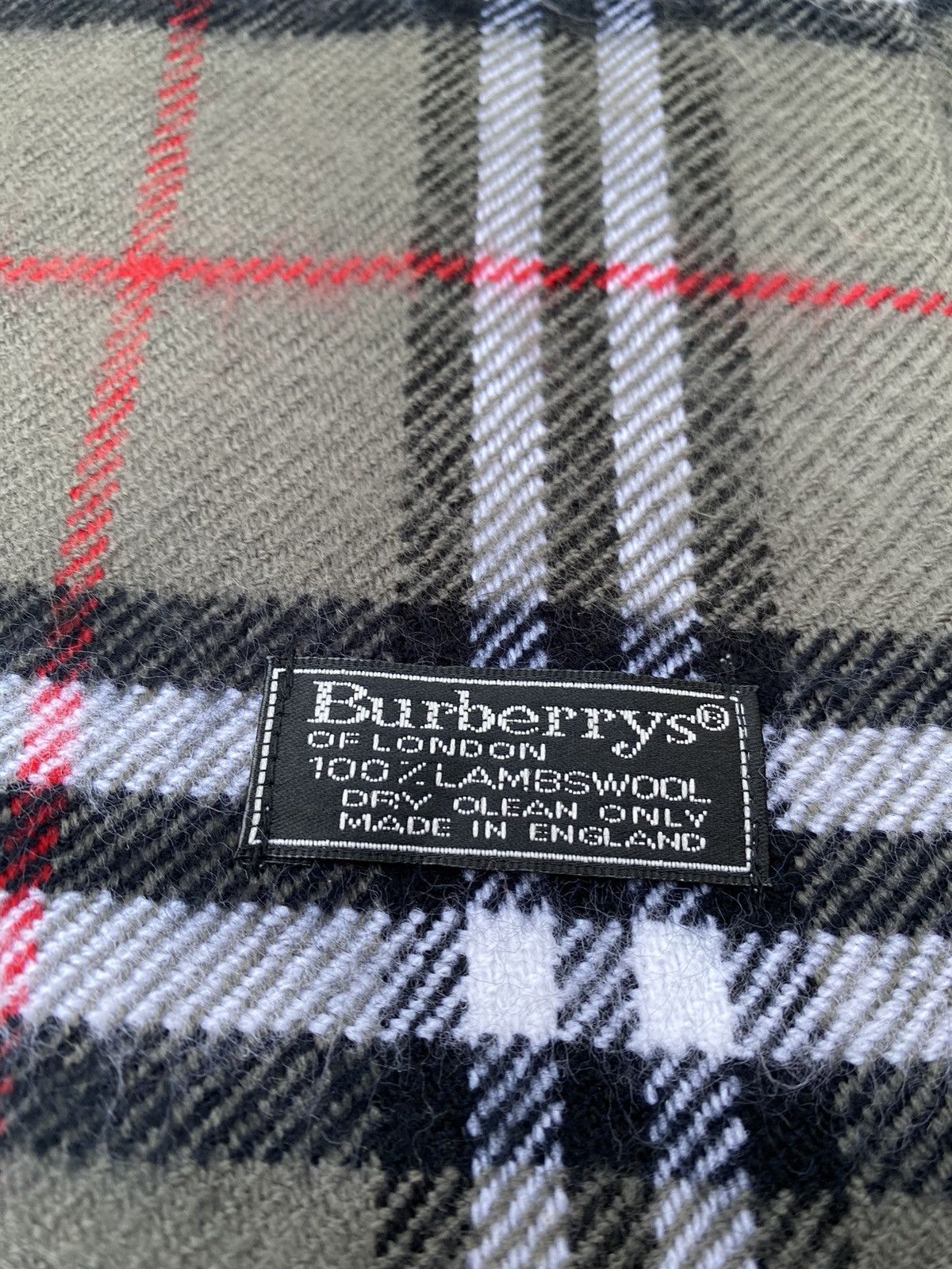Burberry Vintage Burberrys Nova Check Muffler Scarf Size ONE SIZE - 4 Thumbnail