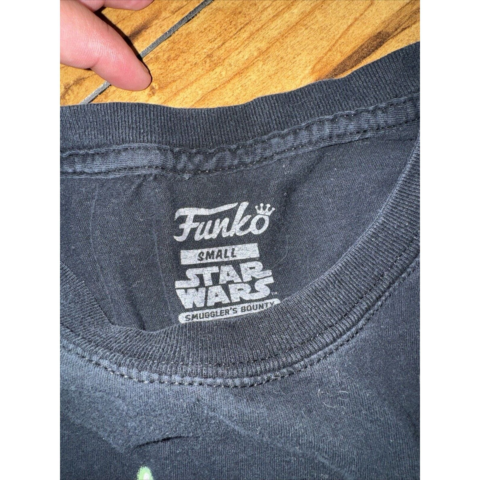 Japanese Brand × Vintage Star Wars Qui-Gon Jinn Funko Pop T-Shirt Black Small 18x25 Size US S / EU 44-46 / 1 - 3 Thumbnail