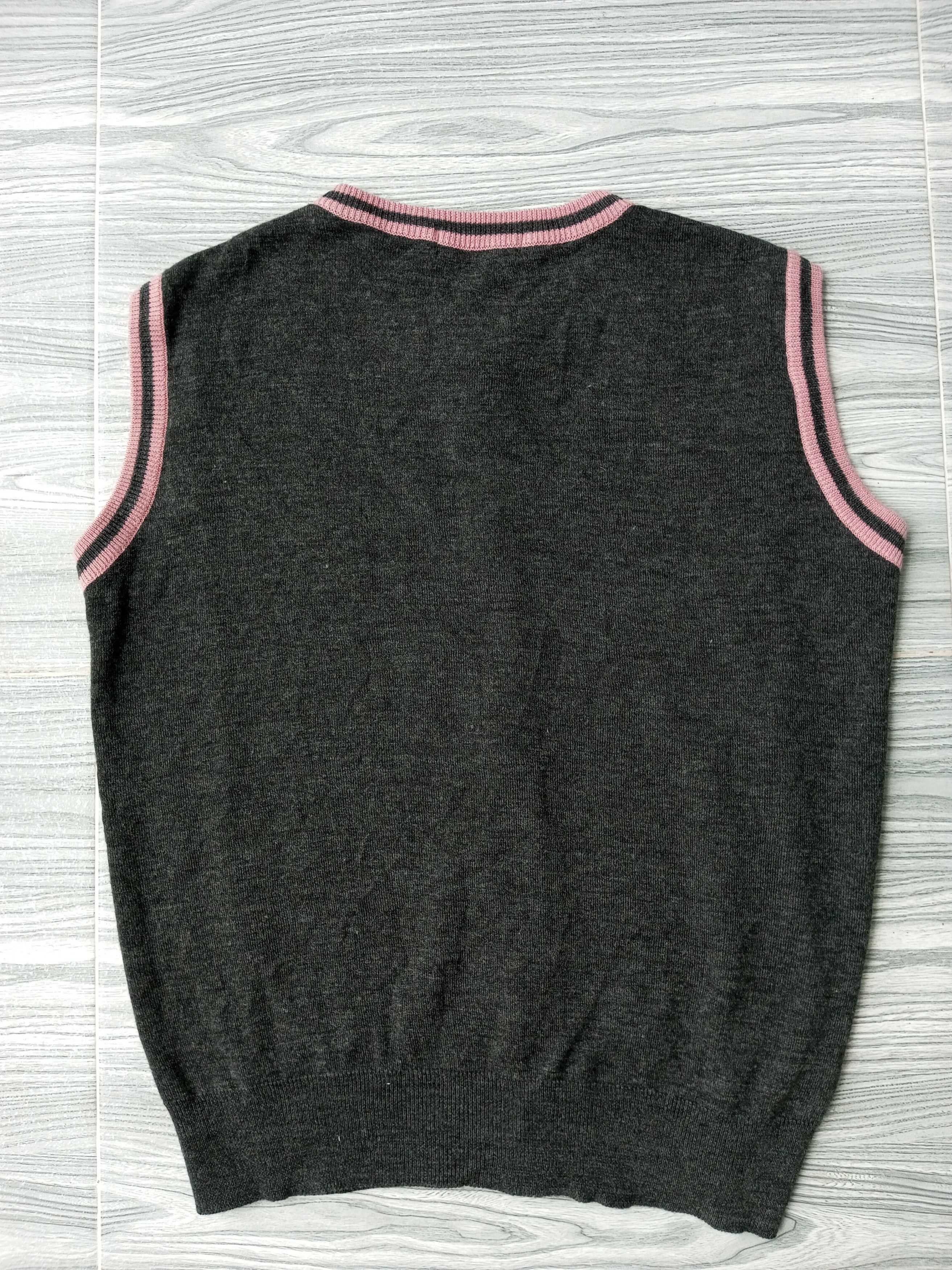 Japanese Brand × Vintage Vintage Black & White Japanese Brand Knit Wear Size US L / EU 52-54 / 3 - 9 Thumbnail