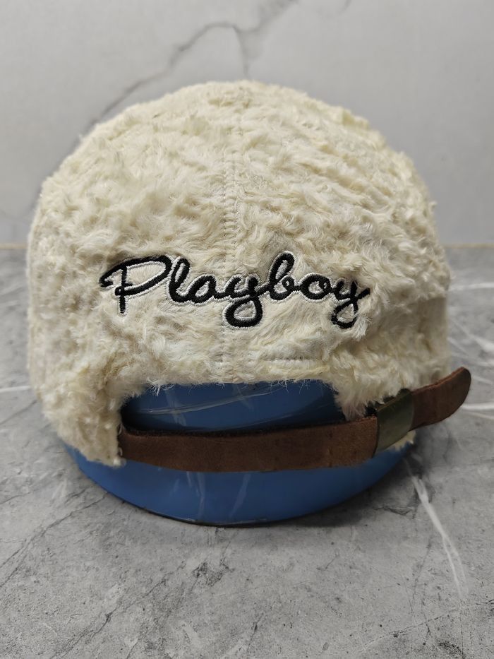 Playboy Vintage Playboy Fur Style Cap Hat Size ONE SIZE - 6 Thumbnail