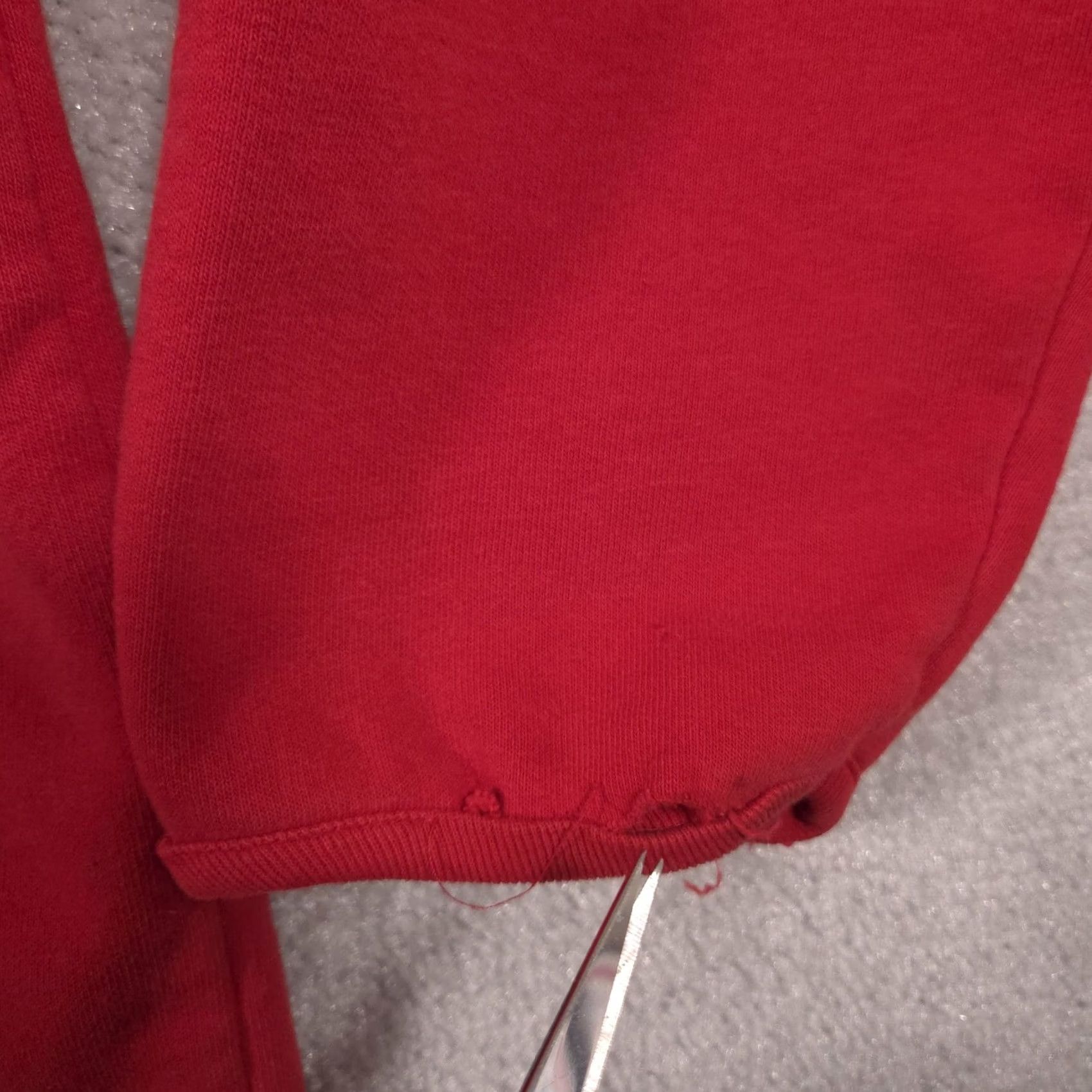 Tommy Hilfiger VINTAGE Tommy Hilfiger Tommy Jeans Sweatshirt Mens 2XL Red Crewneck Fleece 90s Size US XXL / EU 58 / 5 - 4 Thumbnail