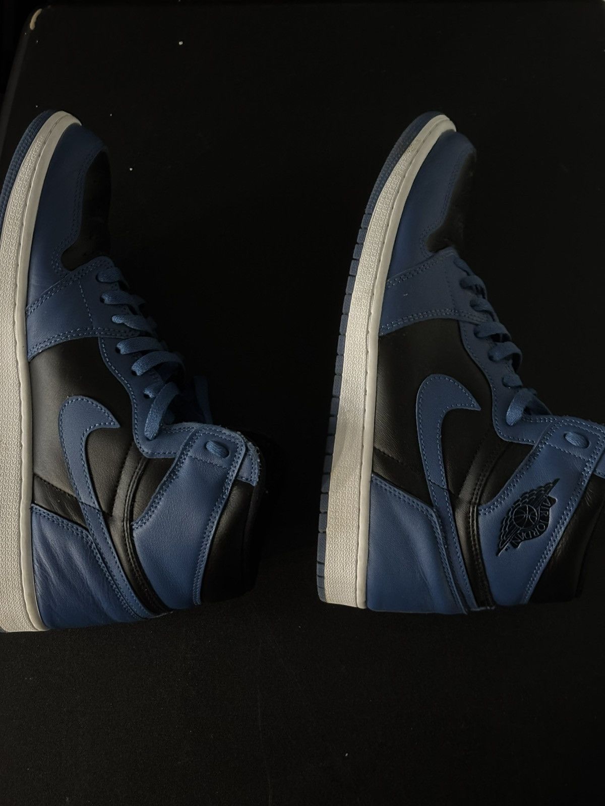 Jordan Brand Nike Air Jordan 1 Retro High Og “Dark Marina Blue” Size 11.5 Size US 11.5 / EU 44-45 - 2 Thumbnail