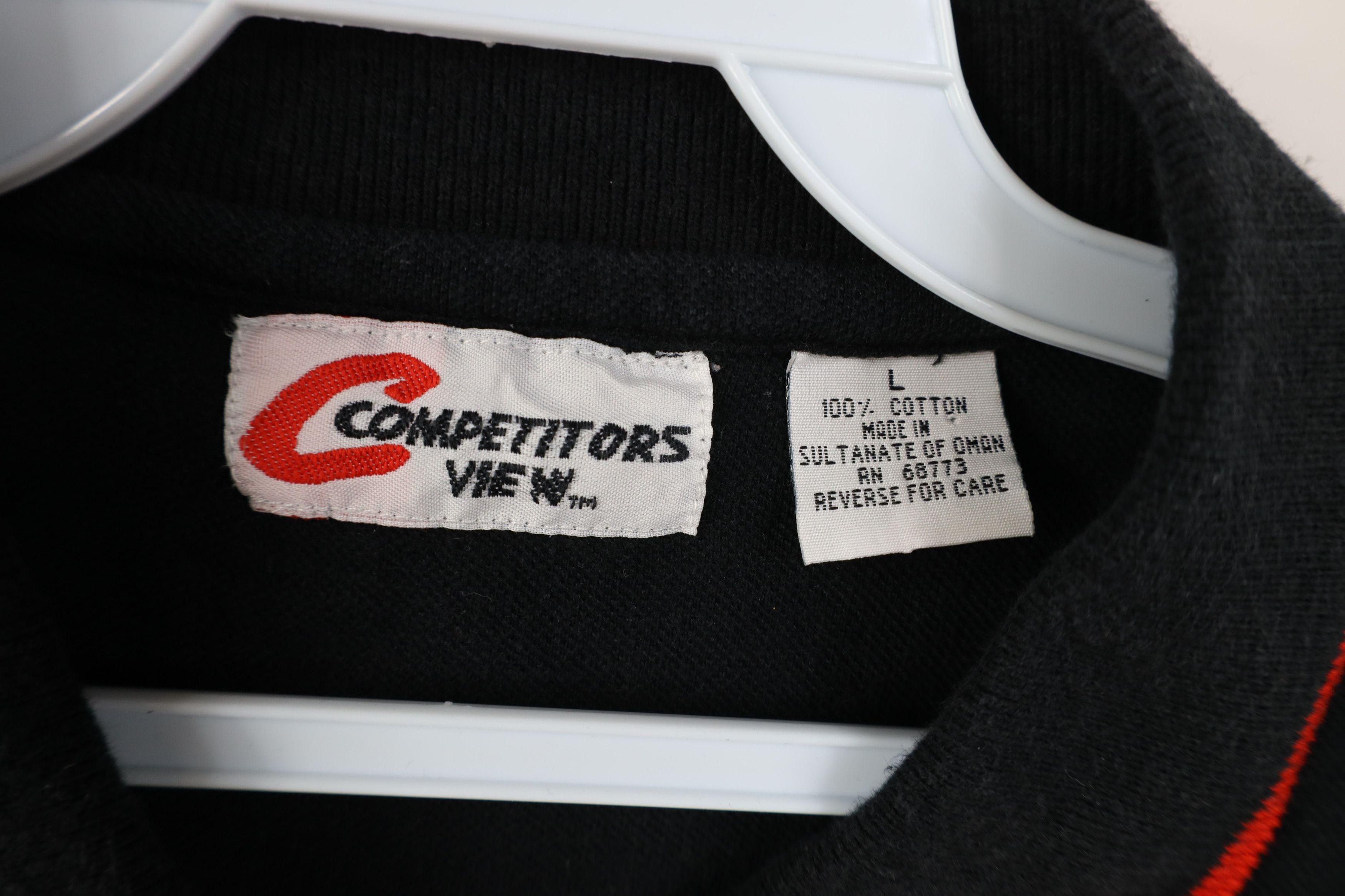 Vintage Vintage 90s NASCAR Dale Earnhardt Racing Polo Shirt Black Size US L / EU 52-54 / 3 - 6 Thumbnail