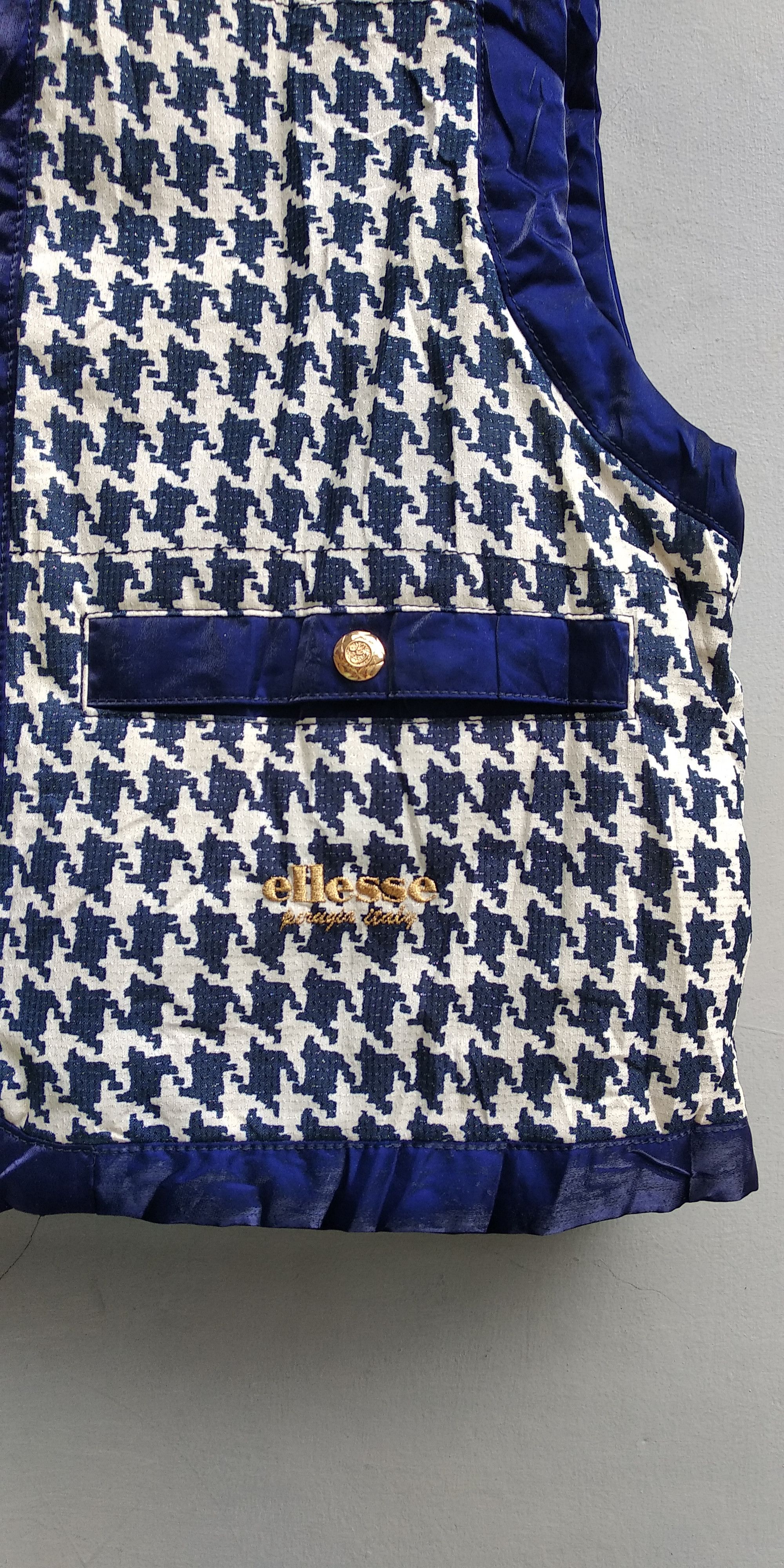 Japanese Brand Ellesse bear 2in1 vest jacket Size US L / EU 52-54 / 3 - 7 Thumbnail