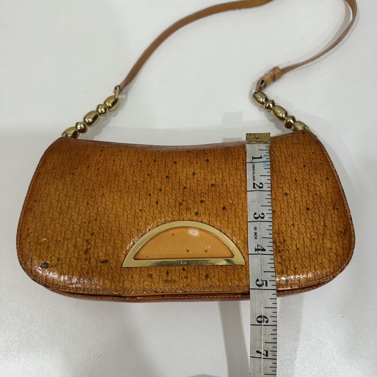 Dior ‼️LD‼️ CHRISTIAN DIOR MALICE OBLIQUE PATENT LEATHER SHOULDER Size ONE SIZE - 15 Thumbnail