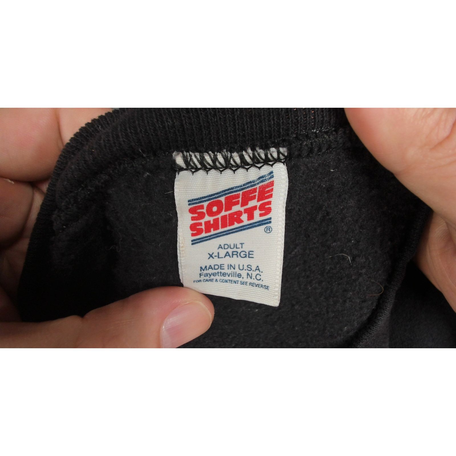Soffe Soffe VTG 80s Boxy North Helmet Drop-Shoulder Sweatshirt Size US XL / EU 56 / 4 - 7 Thumbnail