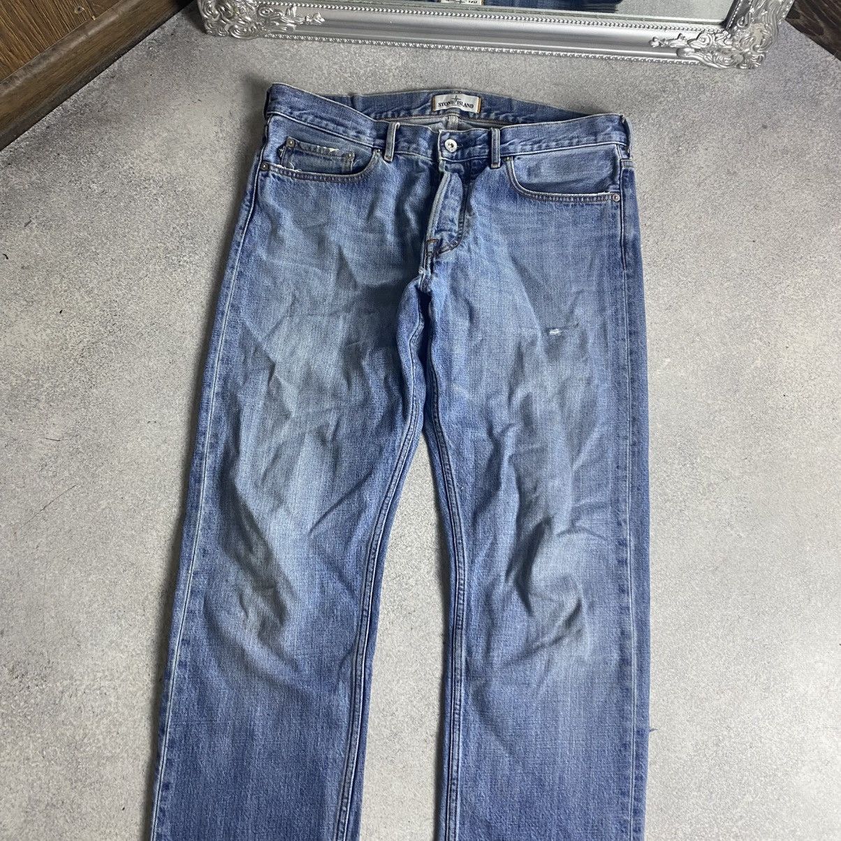 Stone Island Stone Island Jeans Patch Logo Size US 34 / EU 50 - 7 Thumbnail