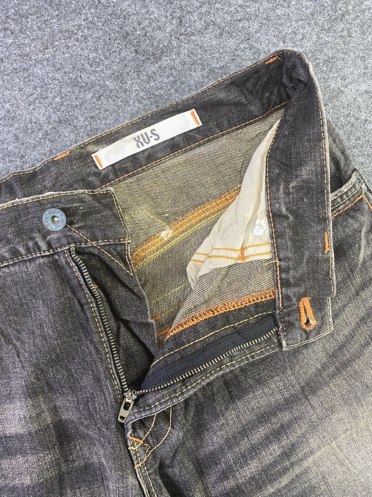 Edwin XV-S Rusty Black Wash Denim - J852