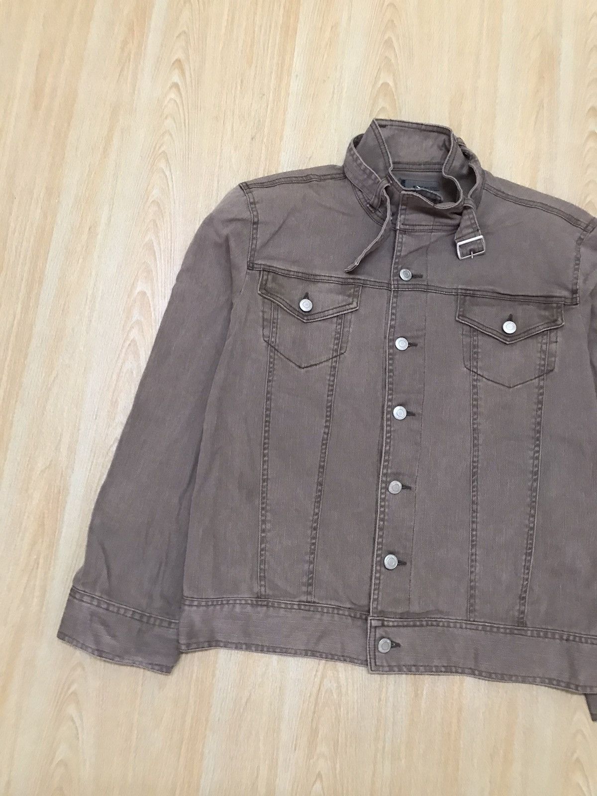 Japanese Brand Vintage Japan Mistic Light Denim Button Jacket Size US L / EU 52-54 / 3 - 5 Thumbnail