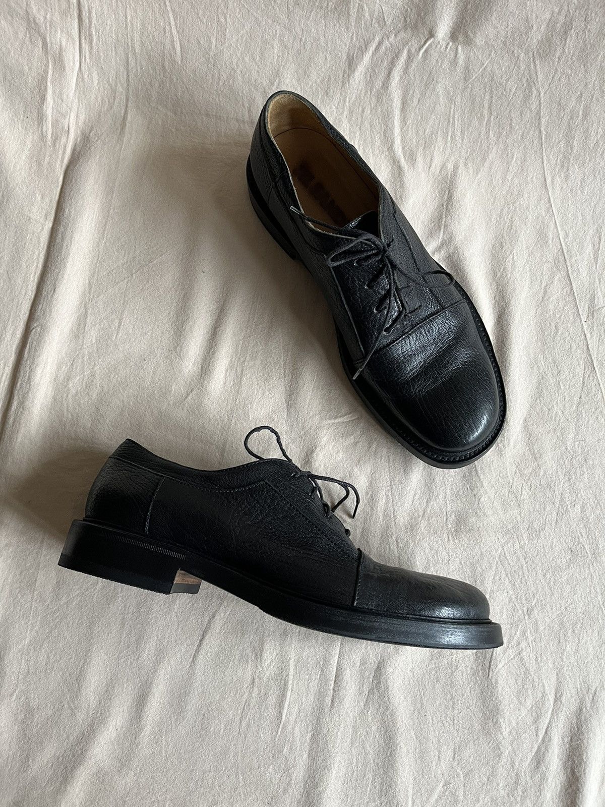 Church's ×Jill Sander Black plain toe Church's ×Jill Sander Black