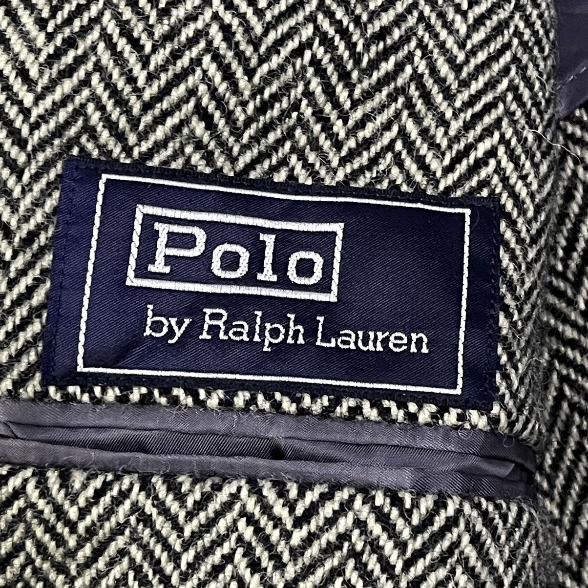 Polo Ralph Lauren Vintage Polo Ralph Lauren Wool Tweed Coat Blazer Size US L / EU 52-54 / 3 - 11 Thumbnail