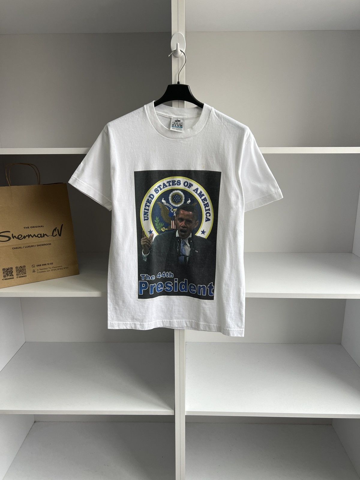 Designer × Vintage Vintage Obama The 44th President T-Shirt Size US M / EU 48-50 / 2 - 2 Thumbnail