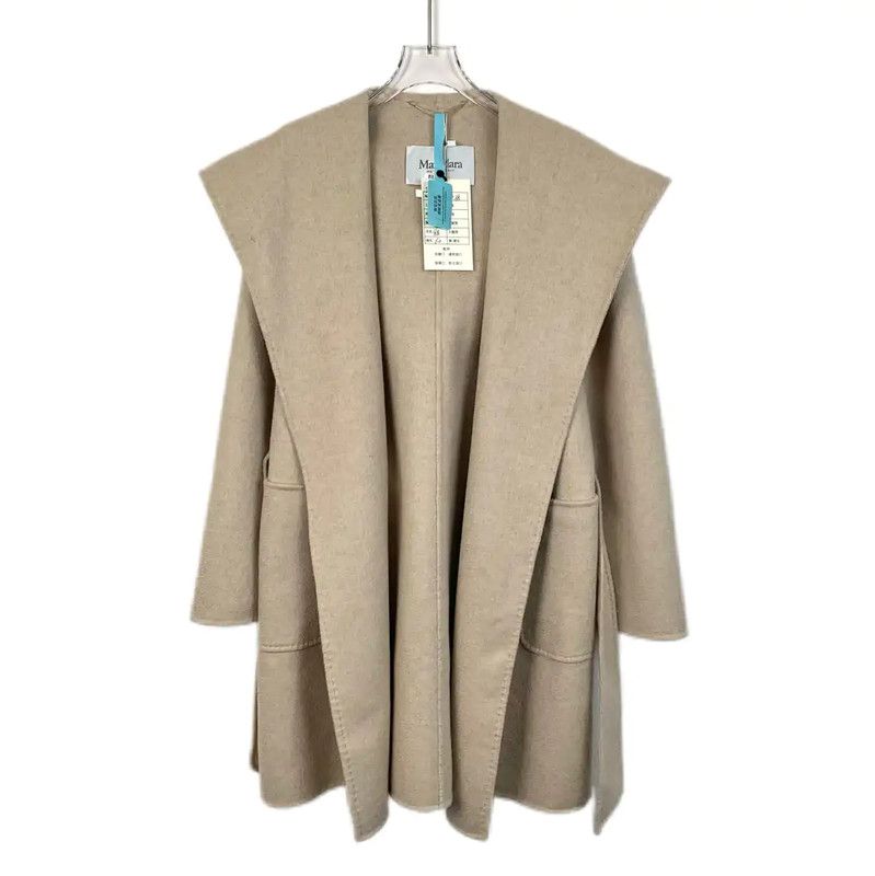Max Mara MaxMara Brown Cashmere Women's Coat 0089 Size S / US 4 / IT 40 - 1 Thumbnail
