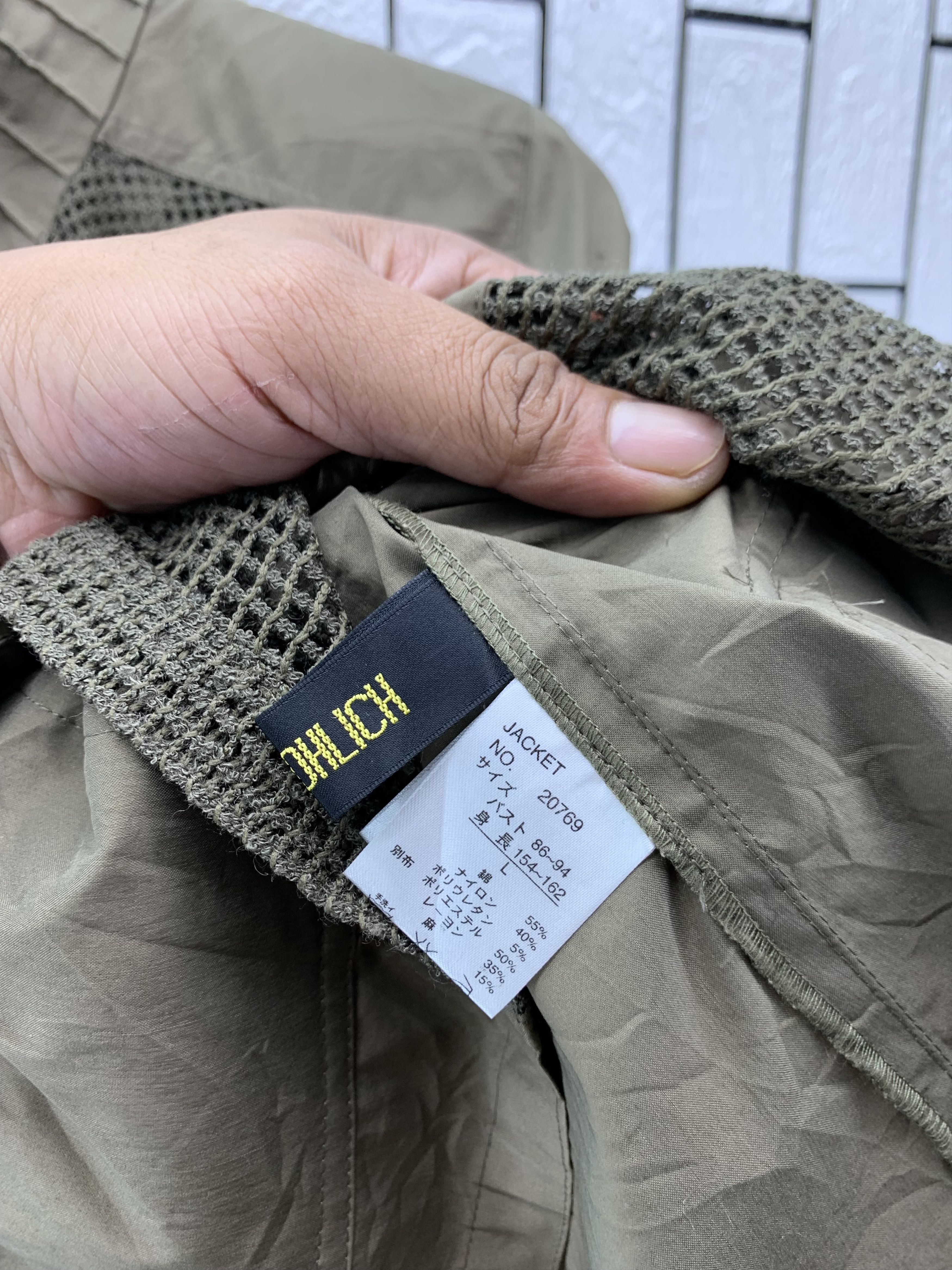 Japanese Brand Mesh nylon jacket Size US S / EU 44-46 / 1 - 4 Thumbnail