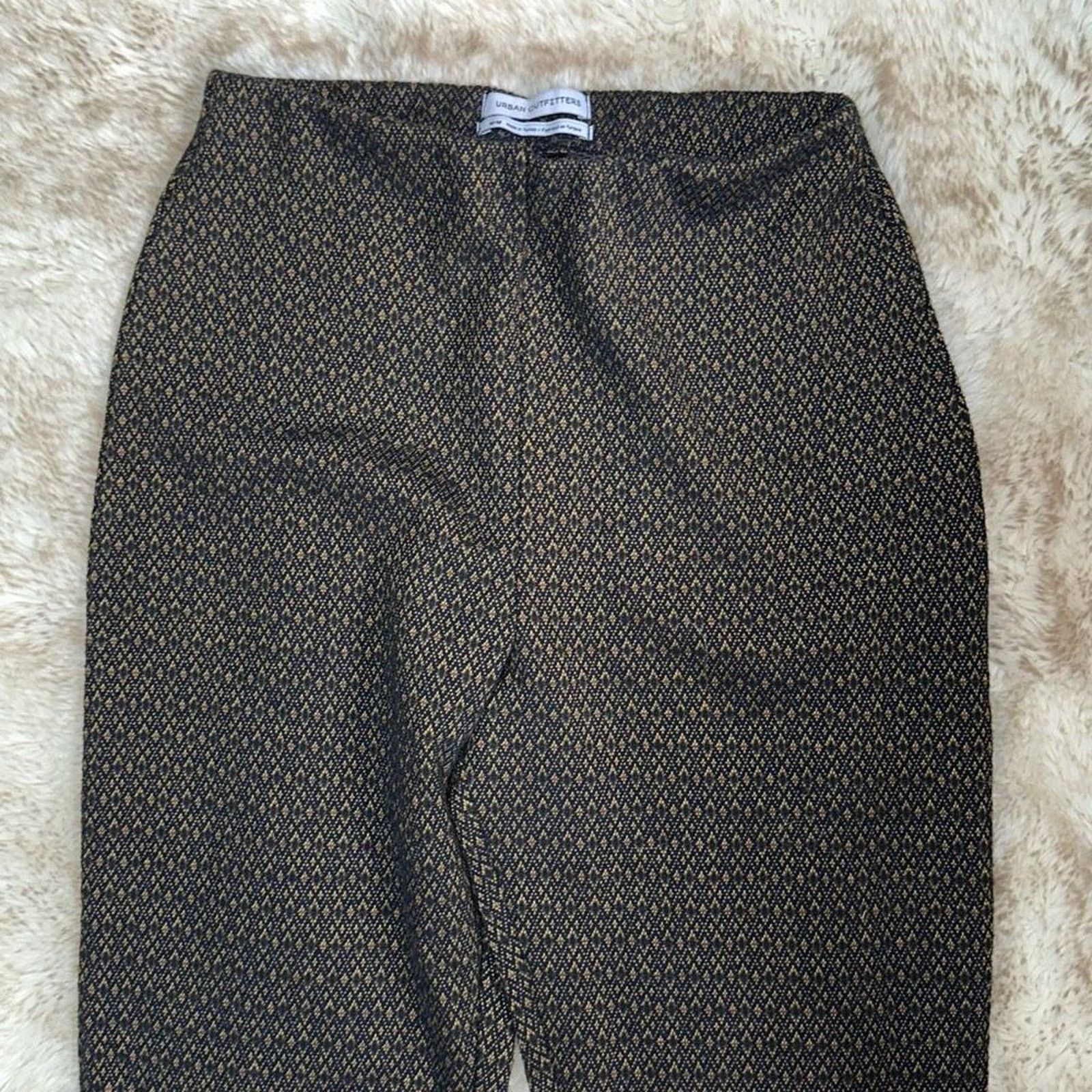 Urban Outfitters Urban Outfitters Brown and Black Pull-On Pants | Sz M Size 30" / US 8 / IT 44 - 3 Thumbnail