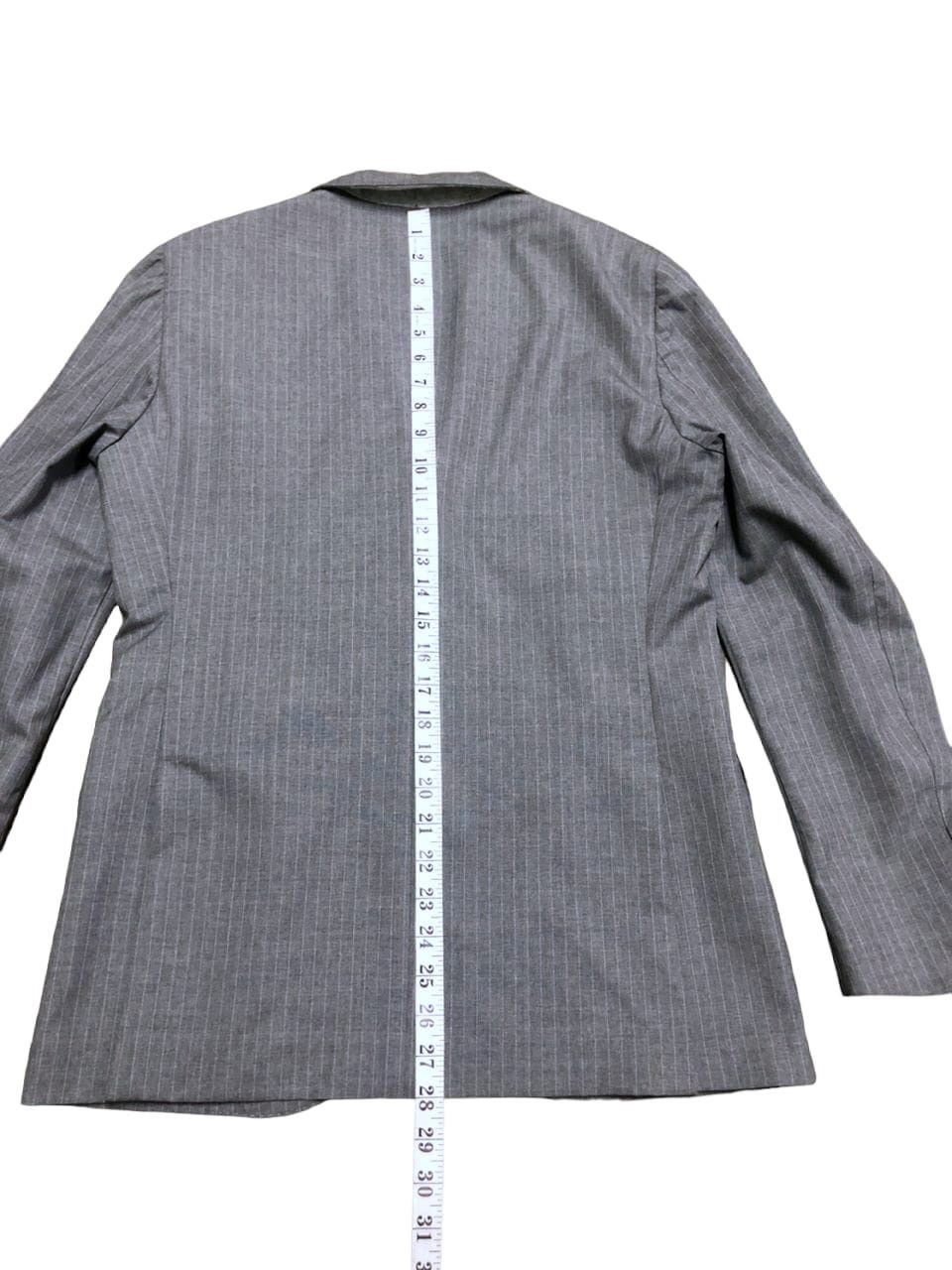 Boglioli Boglioli Blazer Coat Jacket Grey Stripe Size 40R - 18 Thumbnail
