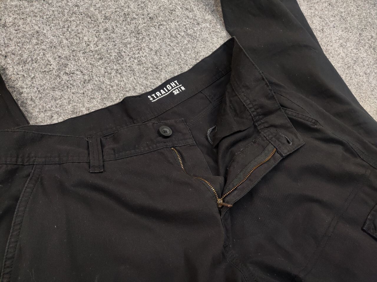 Japanese Brand Vintage 90's Japanese Black Pocket Casual Cargo Pants Size US 32 / EU 48 - 15 Thumbnail