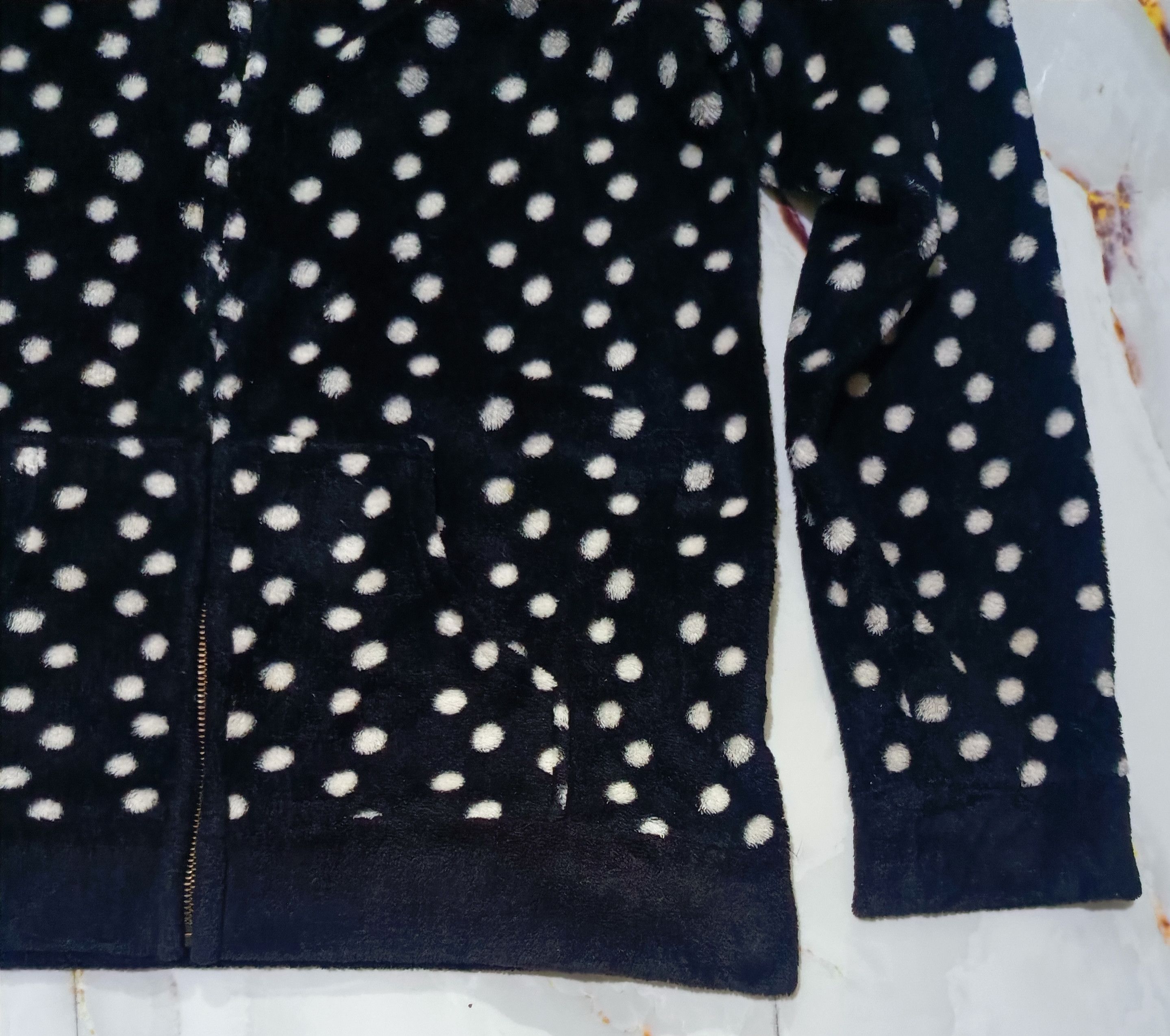 Hysteric Glamour Japanese Brand Pccn fleece polka dots Hoodie Size US M / EU 48-50 / 2 - 5 Thumbnail