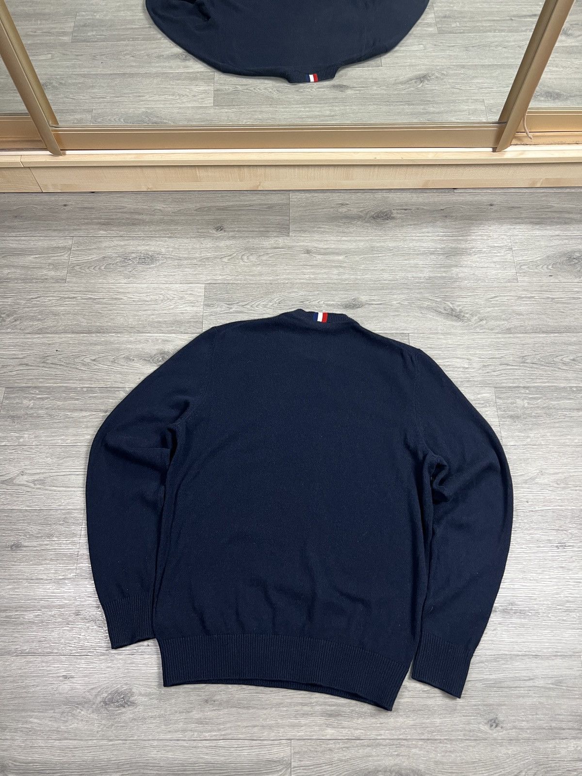 Moncler MONCLER Pullover Sweater Knitwear cashmere Dark Blue Sz XXL Size US XXL / EU 58 / 5 - 13 Thumbnail