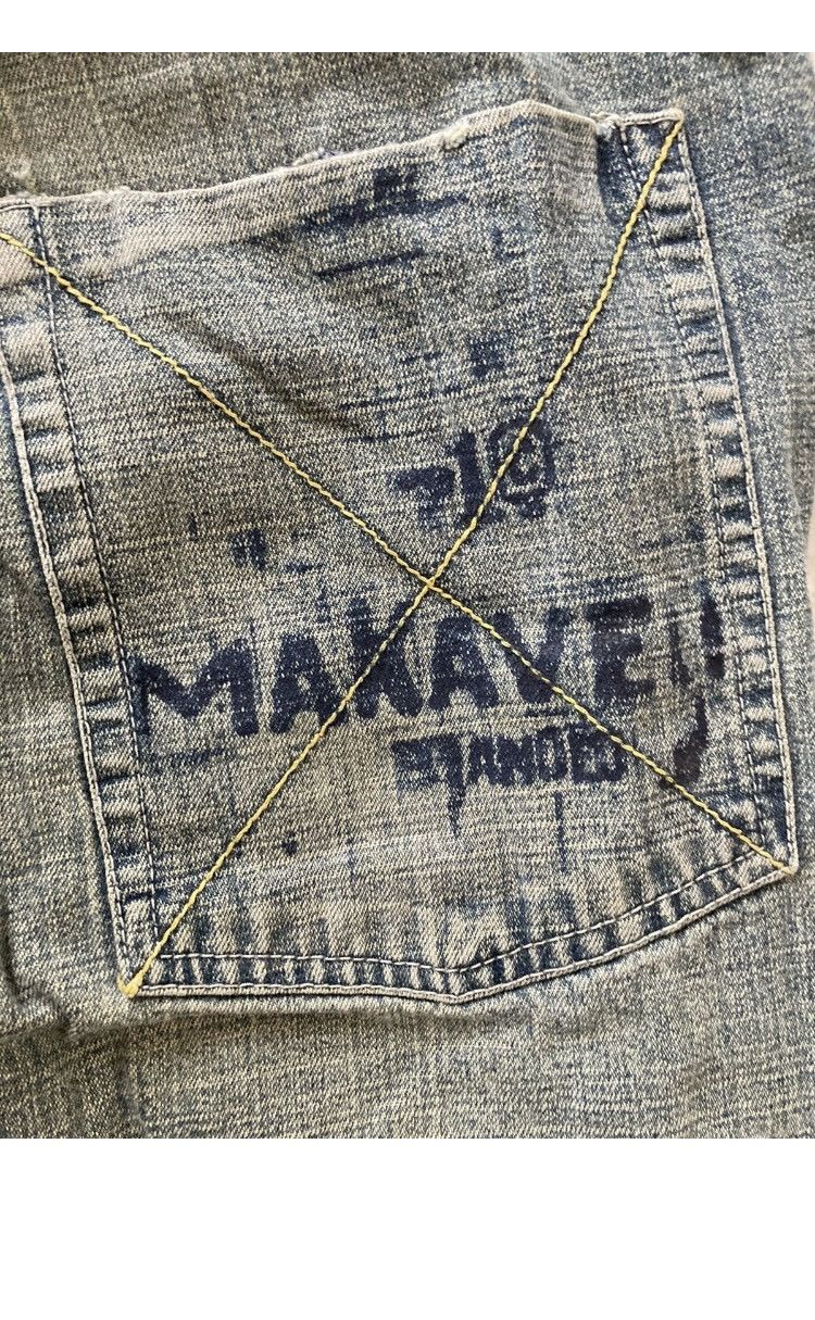Makaveli Vintage 90s Makaveli Branded Tupac Shakur Jeans 32x34 Size US 32 / EU 48 - 7 Thumbnail