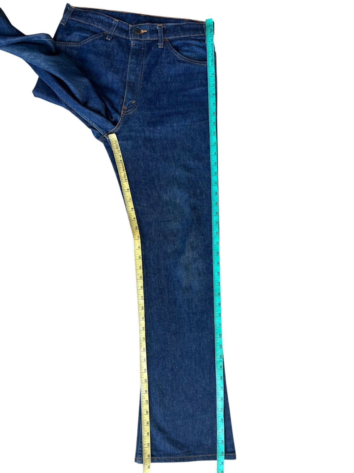 Levi's Vintage 1991 Levi’s 646 Orange Tab Denim Bootcut Jeans Flare Size US 31 - 6 Thumbnail