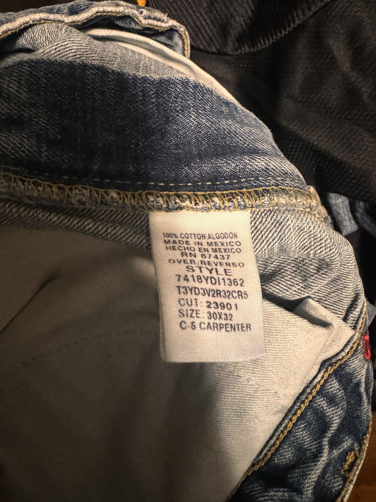 Polo Ralph Lauren Polo Ralph Lauren Carpenter Vintage Jeans 30x32 Size US 30 / EU 46 - 3 Thumbnail