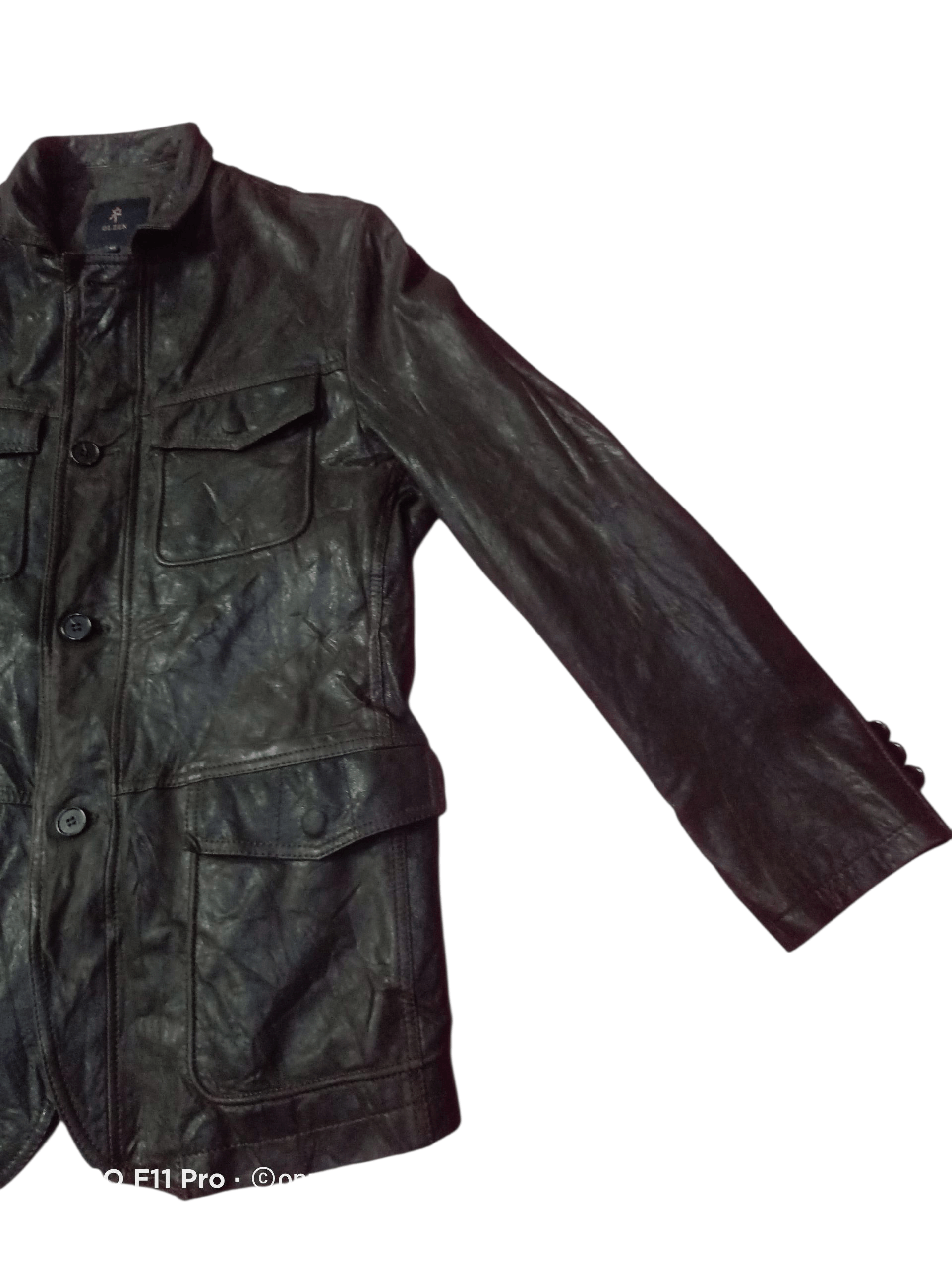 Japanese Brand 🌟Olzen Chore Double Front Poket Leathers Men 🌟 Size US M / EU 48-50 / 2 - 8 Thumbnail