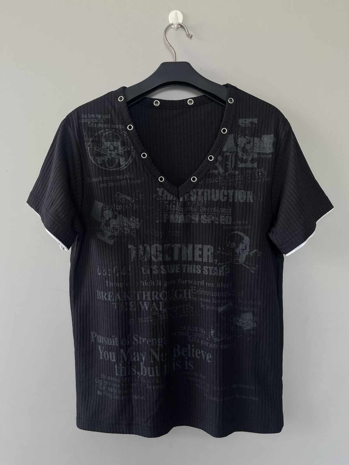 If Six Was Nine JAPANESE BRAND POEM SKULL STUDDED SEDITIONARIES PUNK STYLE Size US M / EU 48-50 / 2 - 1 Thumbnail