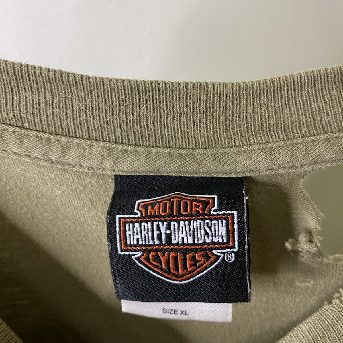 Harley Davidson × Vintage × West Coast Choppers Vintage 1990s Harley Davidson Made in USA Tee Size US XL / EU 56 / 4 - 4 Thumbnail