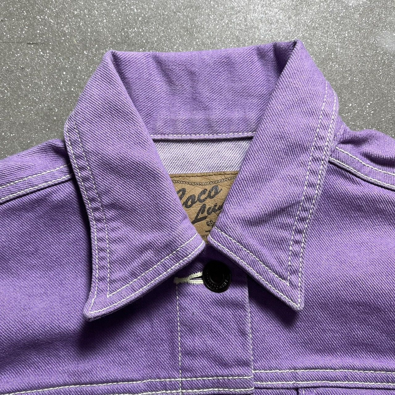 Japanese Brand Cocolulu Japanese Brand Purple Denim Jacket Size M / US 6-8 / IT 42-44 - 5 Thumbnail