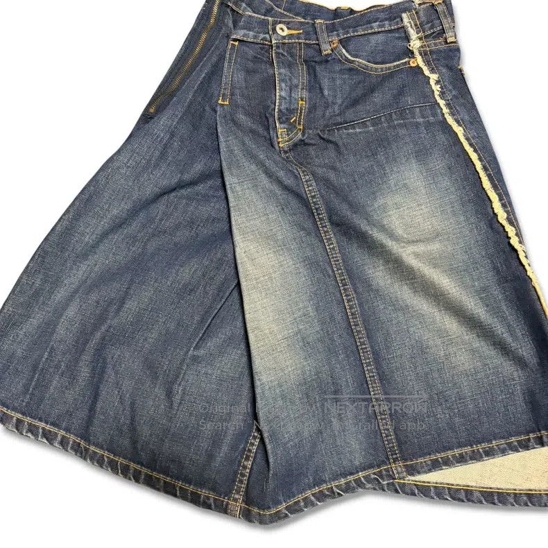 Junya Watanabe Junya Watanabe size S Plaid Denim Skirt Size 25" / US 0 / IT 36 - 3 Thumbnail