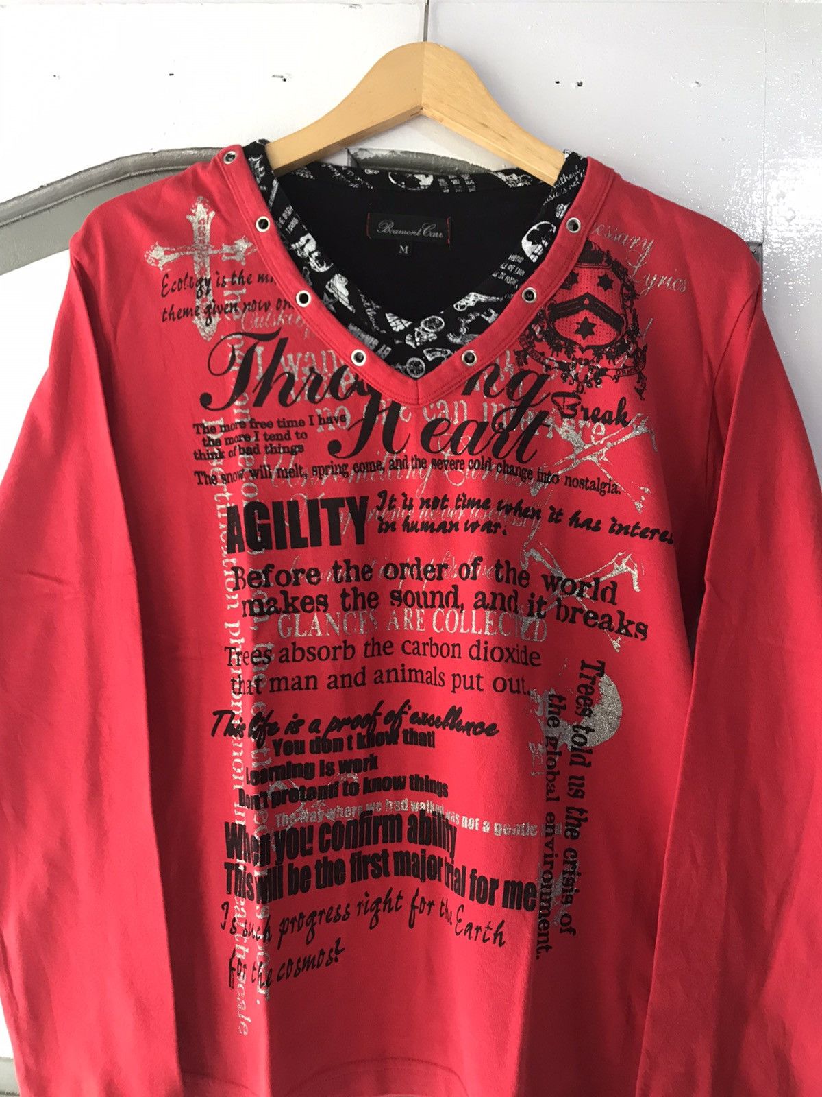 14th Addiction × 20471120 × If Six Was Nine Y2K Beamount Car Punk Longsleeve Size US M / EU 48-50 / 2 - 3 Thumbnail