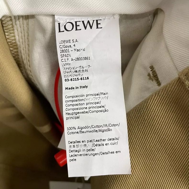 Loewe LOEWE Kasik color work pants wide leg pants Size 30" / US 8 / IT 44 - 8 Thumbnail