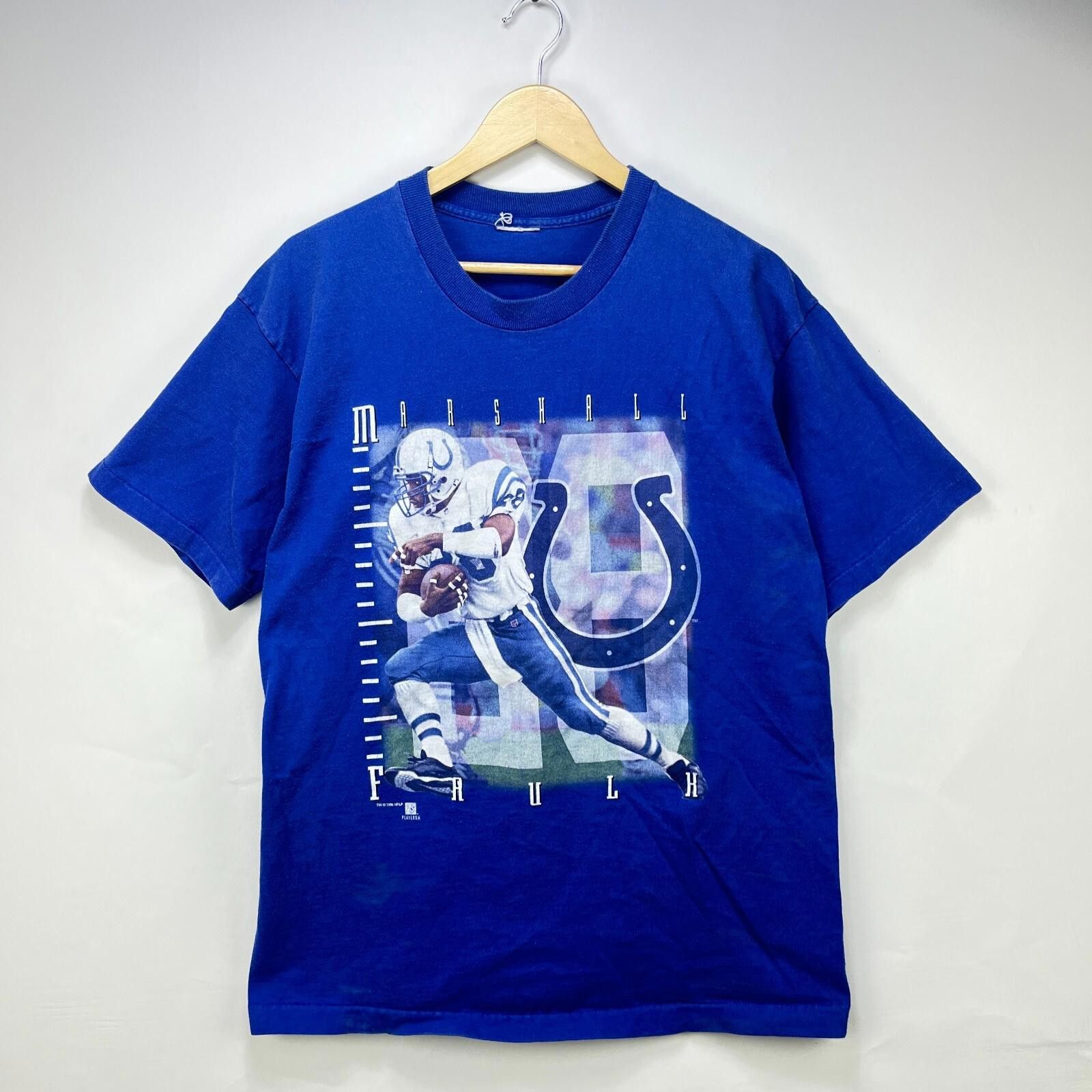 NFL Vintage Marshall Faulk Indianapolis Colts T Shirt XL Size US XL / EU 56 / 4 - 1 Thumbnail