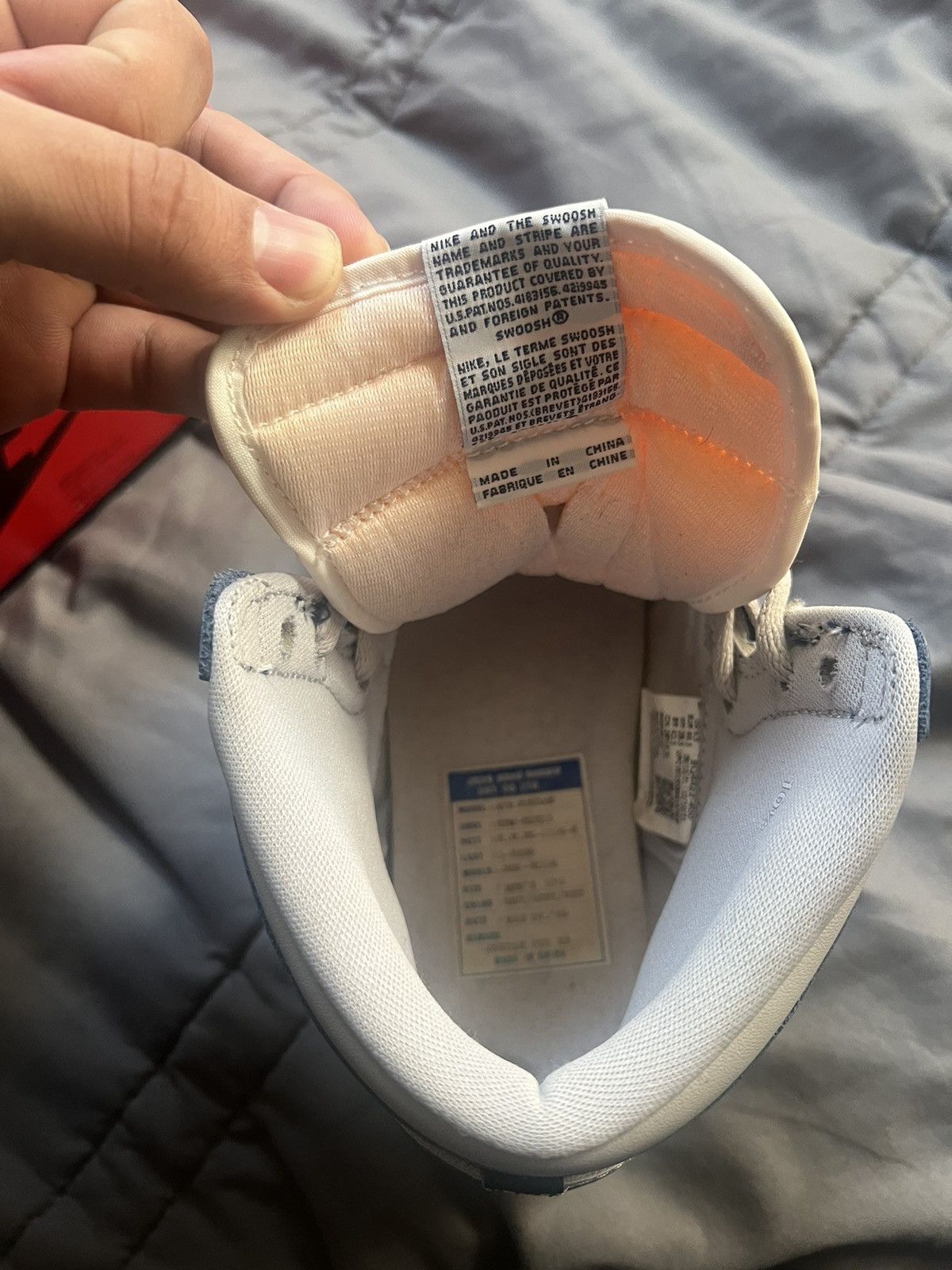 Jordan Brand Air Jordan 1 Retro High ‘85 OG ‘Georgetown Size US 10.5 / EU 43-44 - 10 Thumbnail