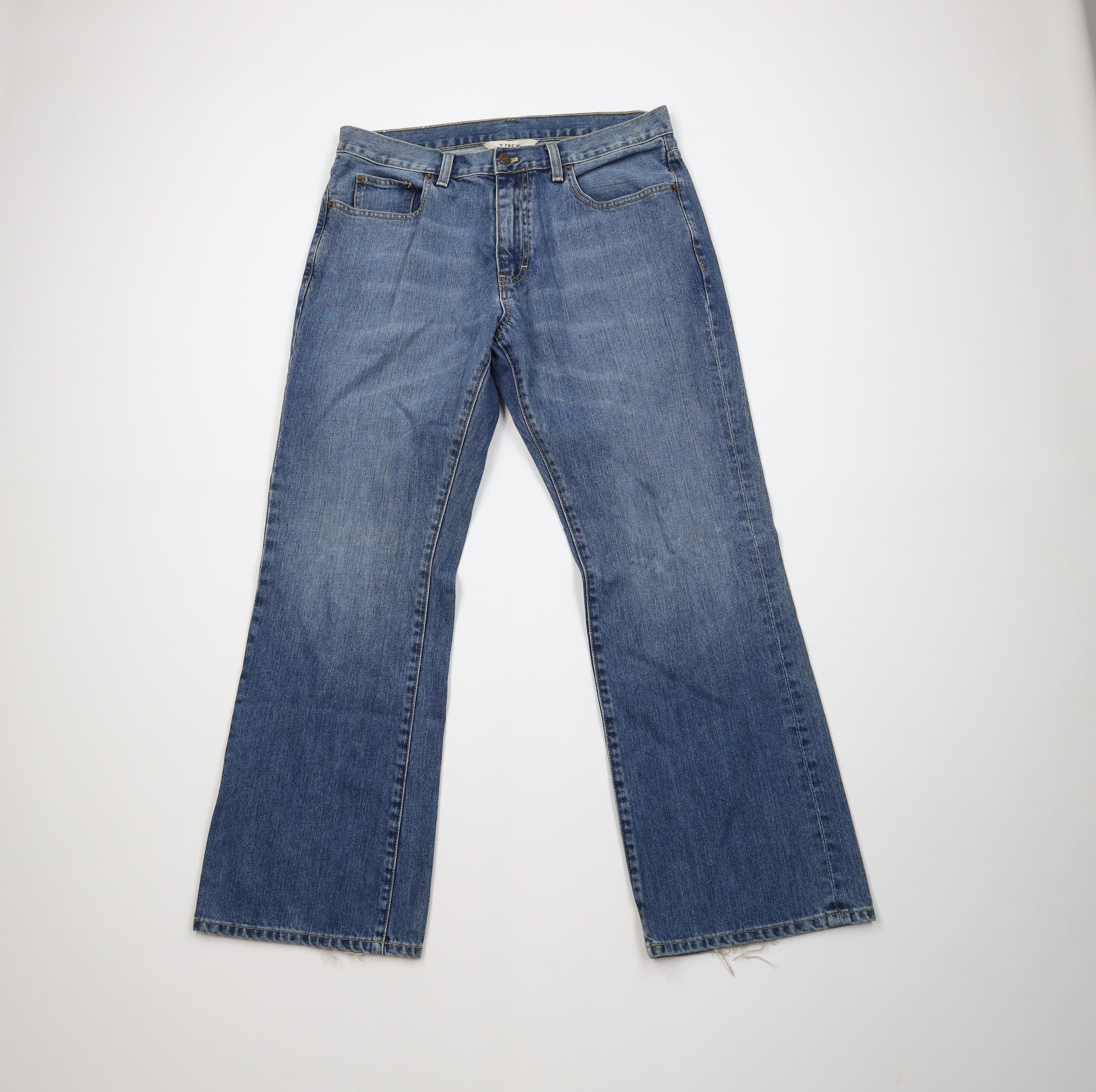 J.Crew Vintage Y2K J Crew Loose Fit Wide Leg Denim Jeans Blue Size US 34 / EU 50 - 1 Thumbnail
