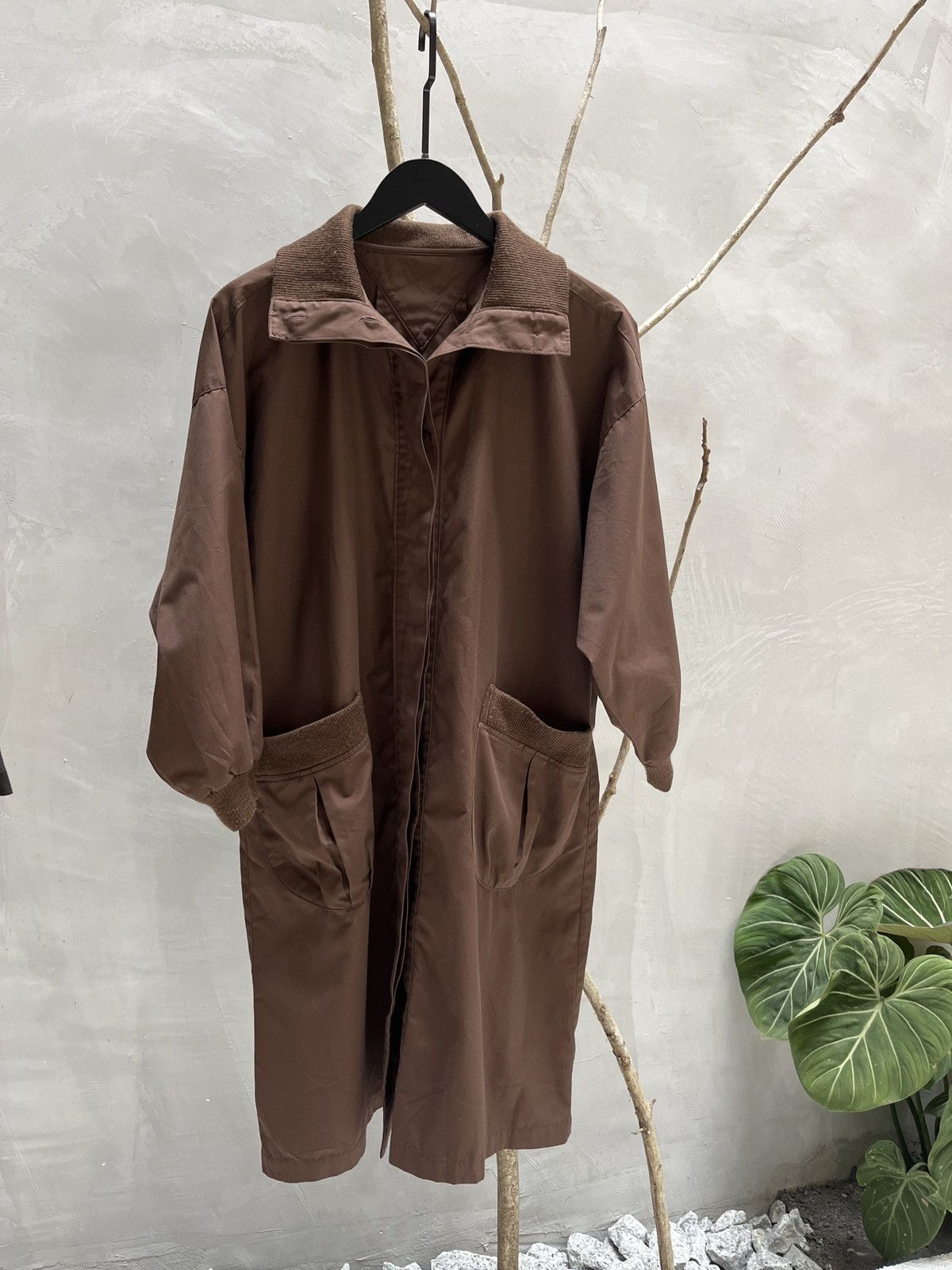 Issey Miyake × Japanese Brand ISSEY MIYAKE long jacket IM product Size US L / EU 52-54 / 3 - 1 Thumbnail
