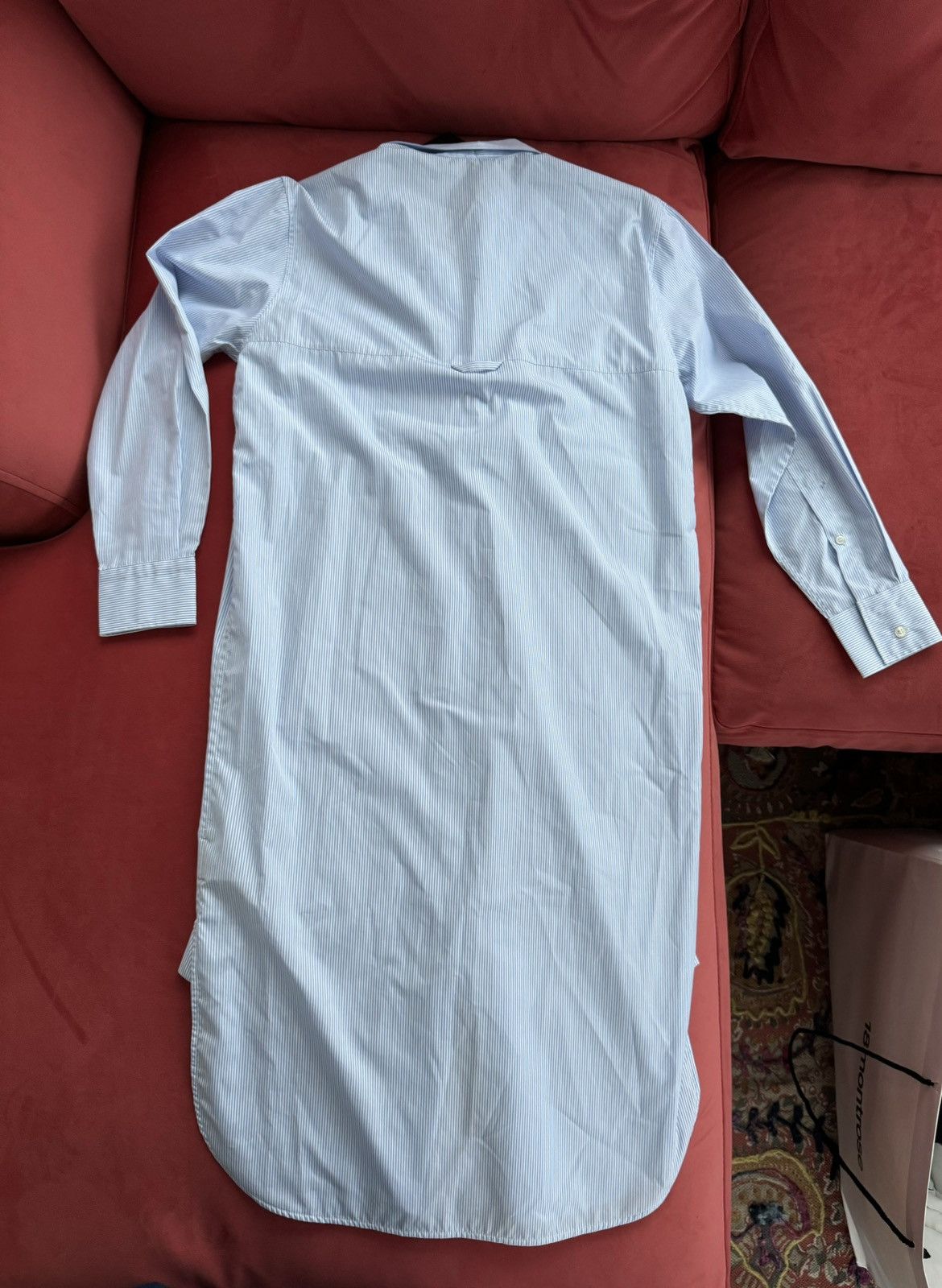 Bottega Veneta Bottega Veneta oversized striped shirt-dress, size XXS Size XS / US 0-2 / IT 36-38 - 10 Thumbnail