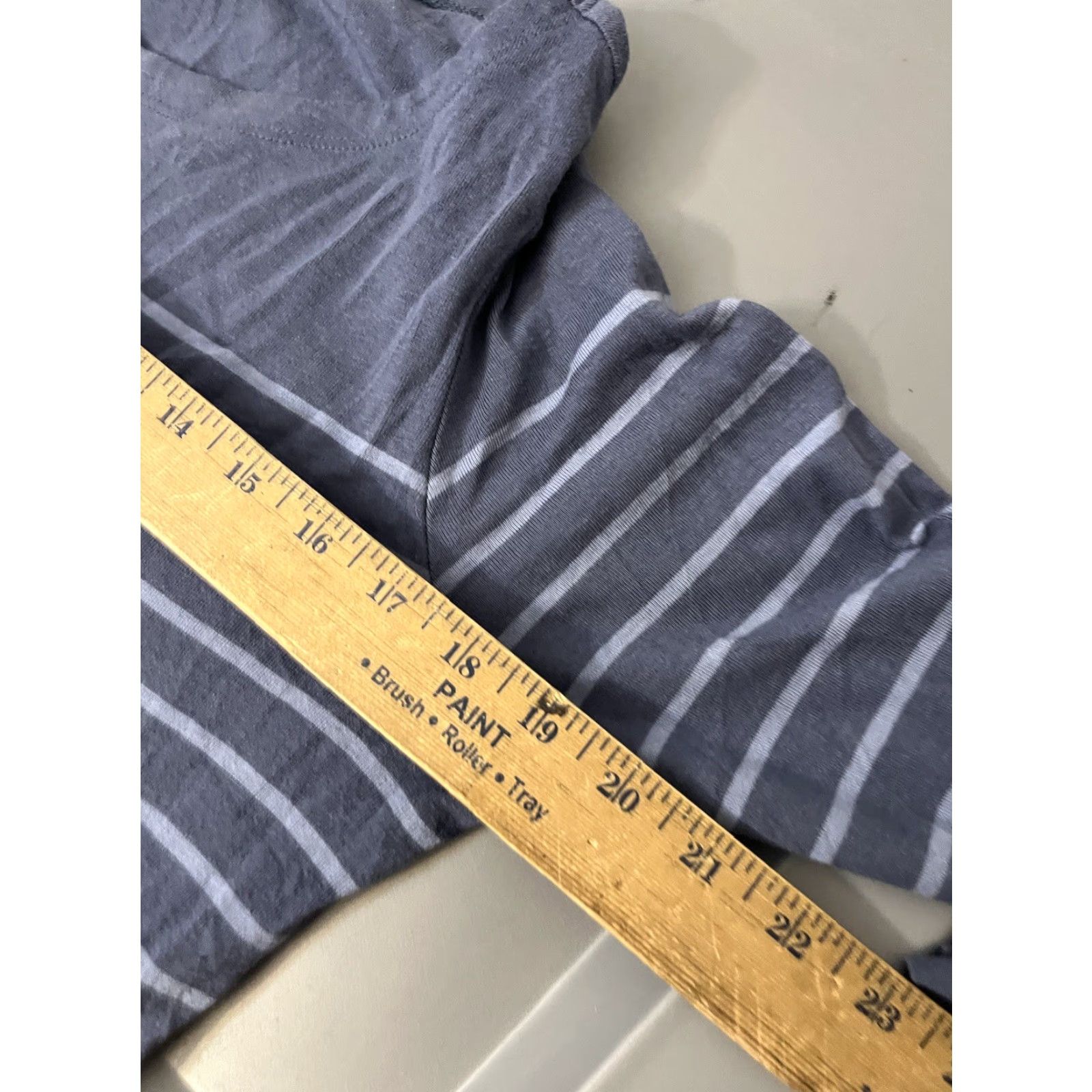 Vineyard Vines Vineyard Vines Sweatshirt Womens Large Blue Striped Long Sleeve Pullover Knit Logo Embroidered Modern Beach Nautical Preppy Size L / US 10 / IT 46 - 5 Thumbnail