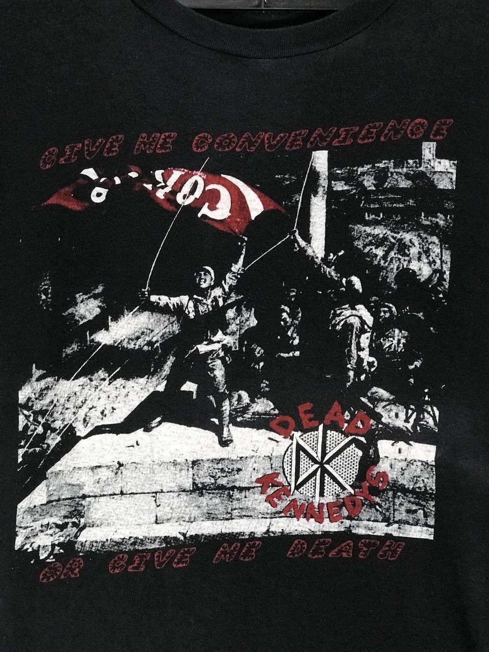 Band Tees vintage 80s Dead Kennedys give me convenience or give me Size US L / EU 52-54 / 3 - 3 Thumbnail