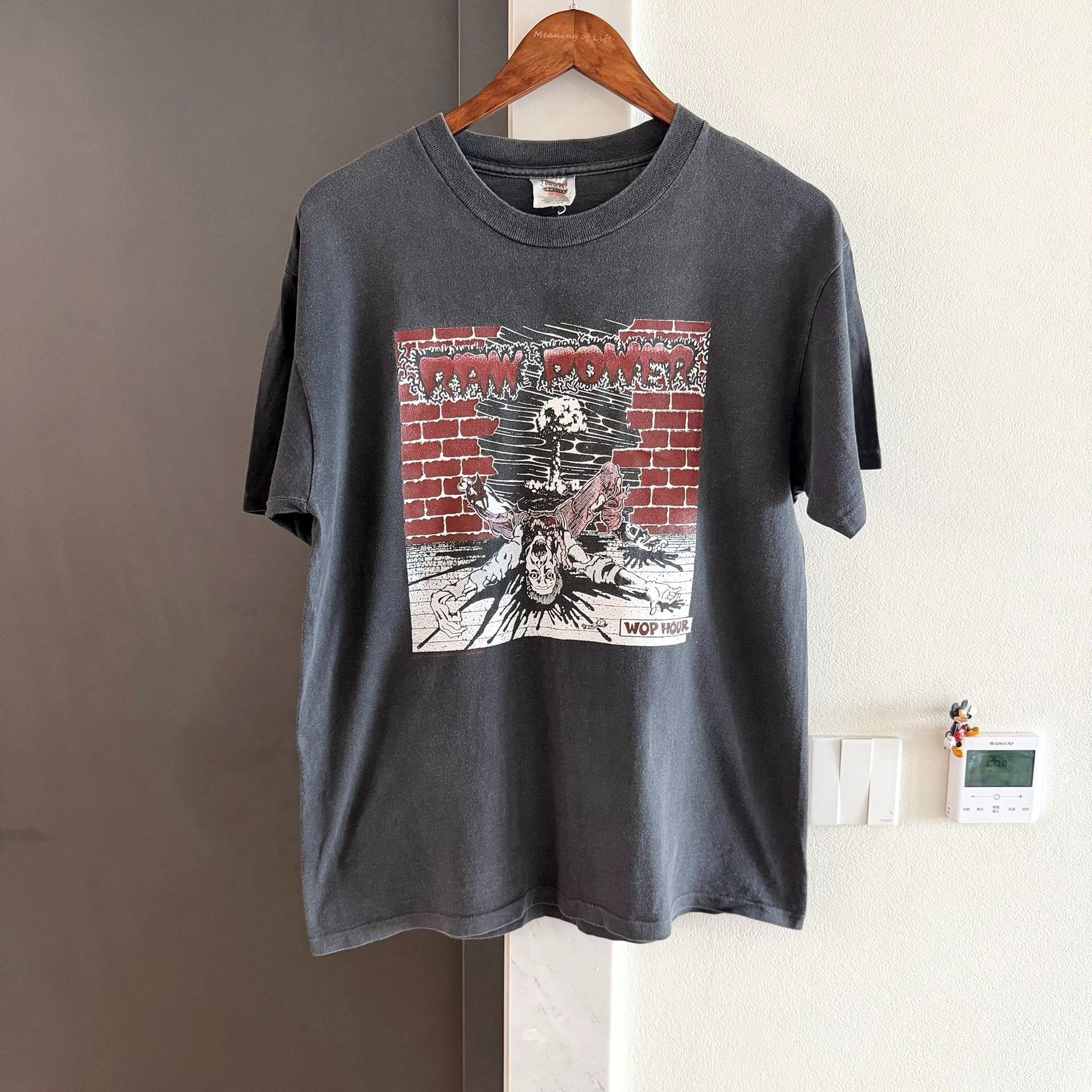 Vintage Vintage 90s Punk Raw Power Band Tee Size US L / EU 52-54 / 3 - 1 Thumbnail
