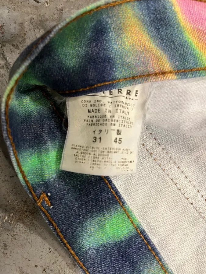 Just Cavalli × Vintage SS2002 Cavalli Hallucination Psycho Pants Size 27" / US 4 / IT 40 - 10 Thumbnail