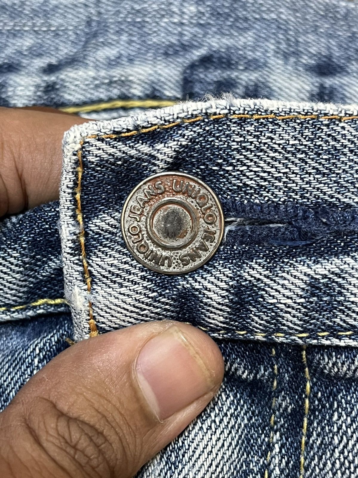 Jun Takahashi × Uniqlo Vintage Uniqlo S-003 Baggy Distressed Denim Size US 36 / EU 52 - 8 Thumbnail
