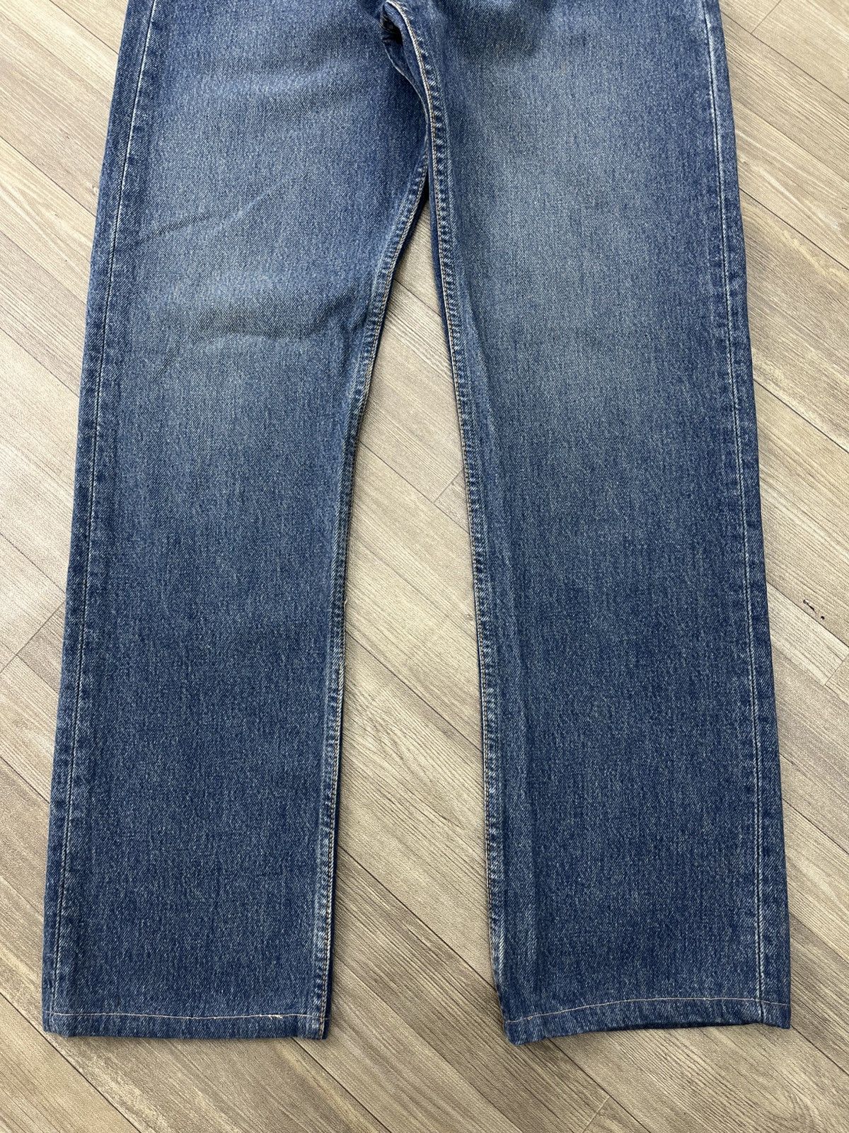 Levi's Vintage Clothing 🇺🇸1990s Vintage Levis 501 USA Straight 31x32 Faded Blue Jeans Size US 31 - 3 Thumbnail