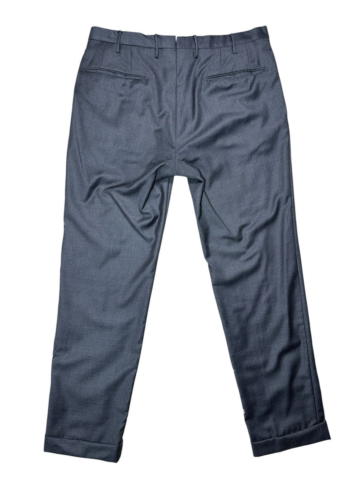 Incotex INCOTEX SLOWEAR 002X1 wool slacks made from Super 100's wool Size US 32 / EU 48 - 3 Thumbnail