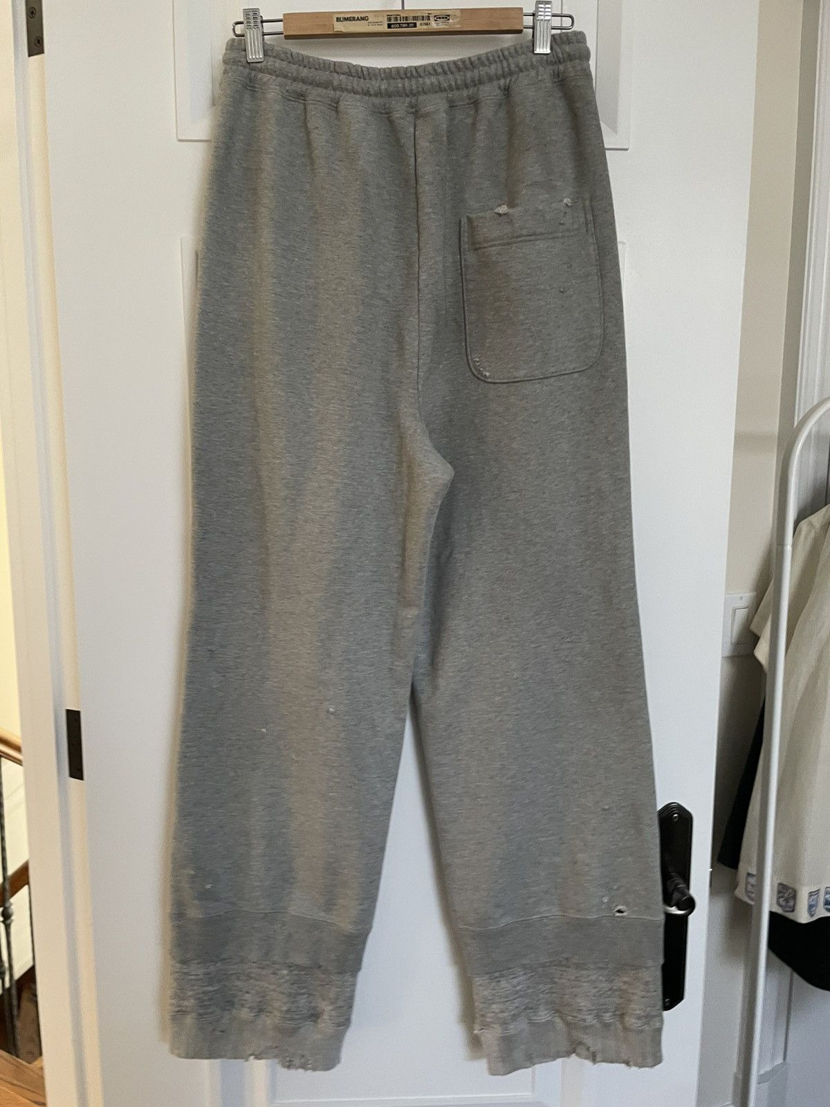 Maison MIHARA YASUHIRO Mihara Yasuhiro Grey layered sweatpants Size US 31 - 7 Thumbnail