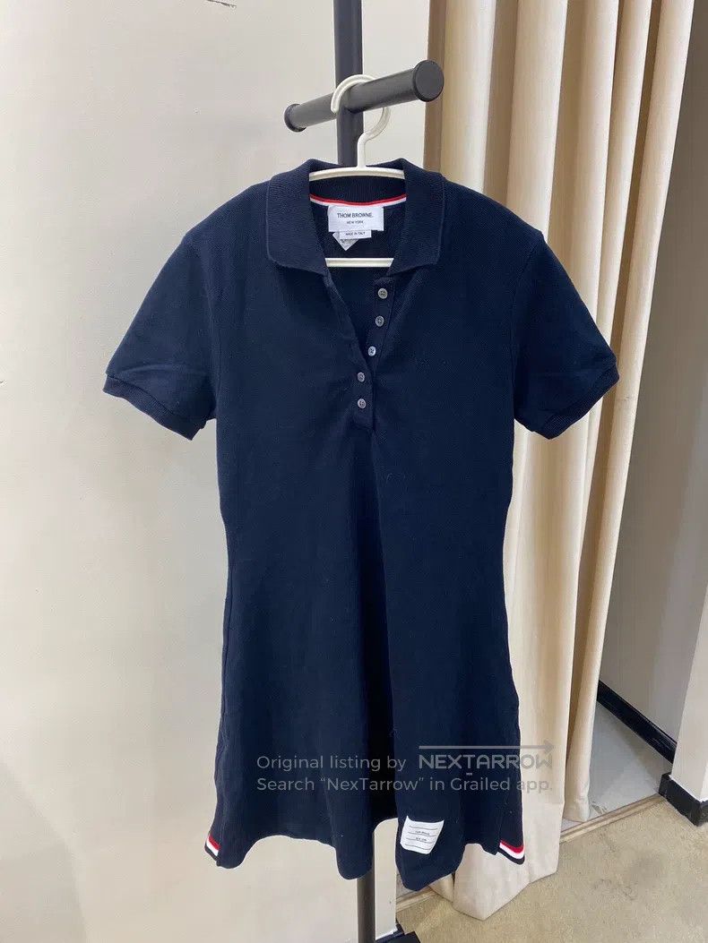 Thom Browne Thom Browne Long Blue Dress Size M / US 6-8 / IT 42-44 - 2 Thumbnail