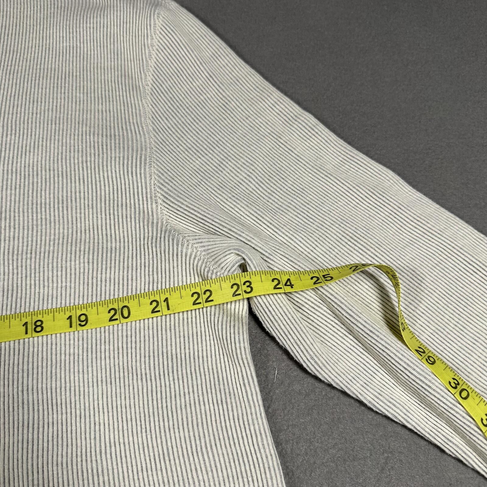 Harley Davidson Harley Davidson Men Long Sleeve Shirt Regular M Cream Ribbed Size US XL / EU 56 / 4 - 5 Thumbnail