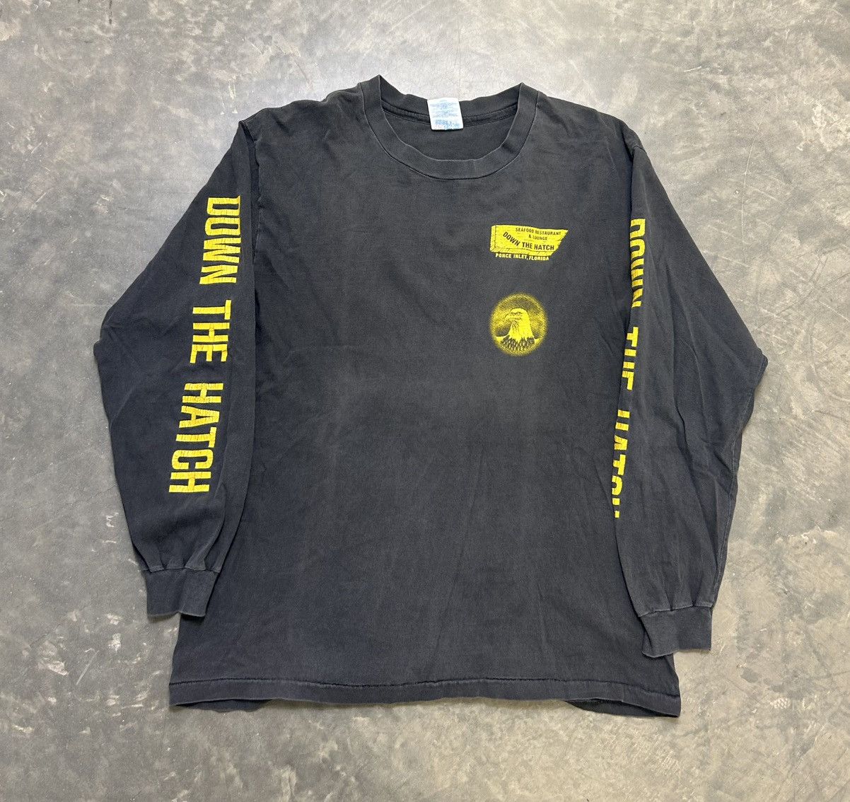 Hanes × Vintage Down the hatch 1995 bike week tee Size US L / EU 52-54 / 3 - 1 Thumbnail